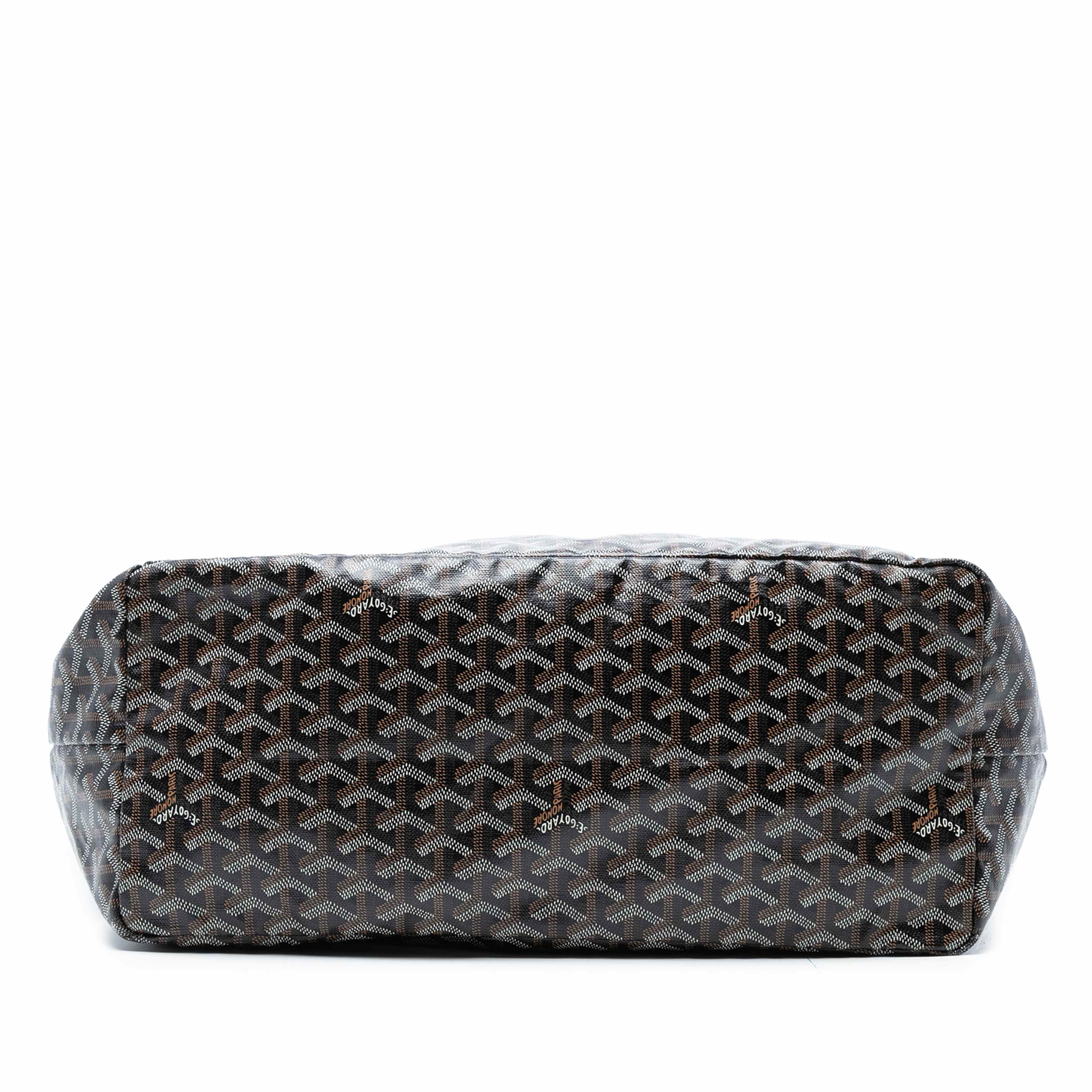 Goyard Goyardine Saint Louis Gm, från Luxclusif, i färgen black. Klicka för att öppna bilden i stort format