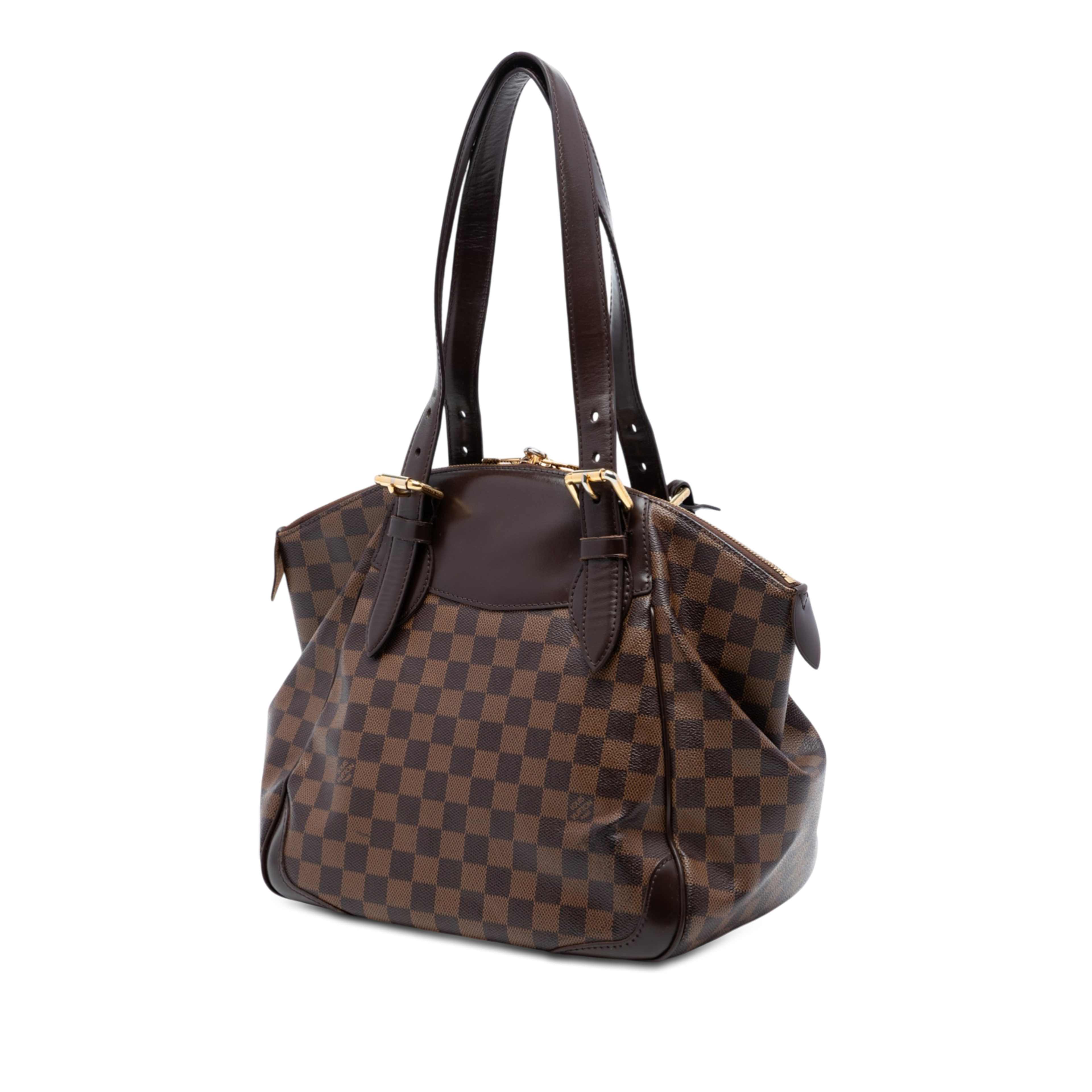Louis Vuitton Damier Ebene Verona Mm, från Luxclusif, i färgen brun. Klicka för att öppna bilden i stort format