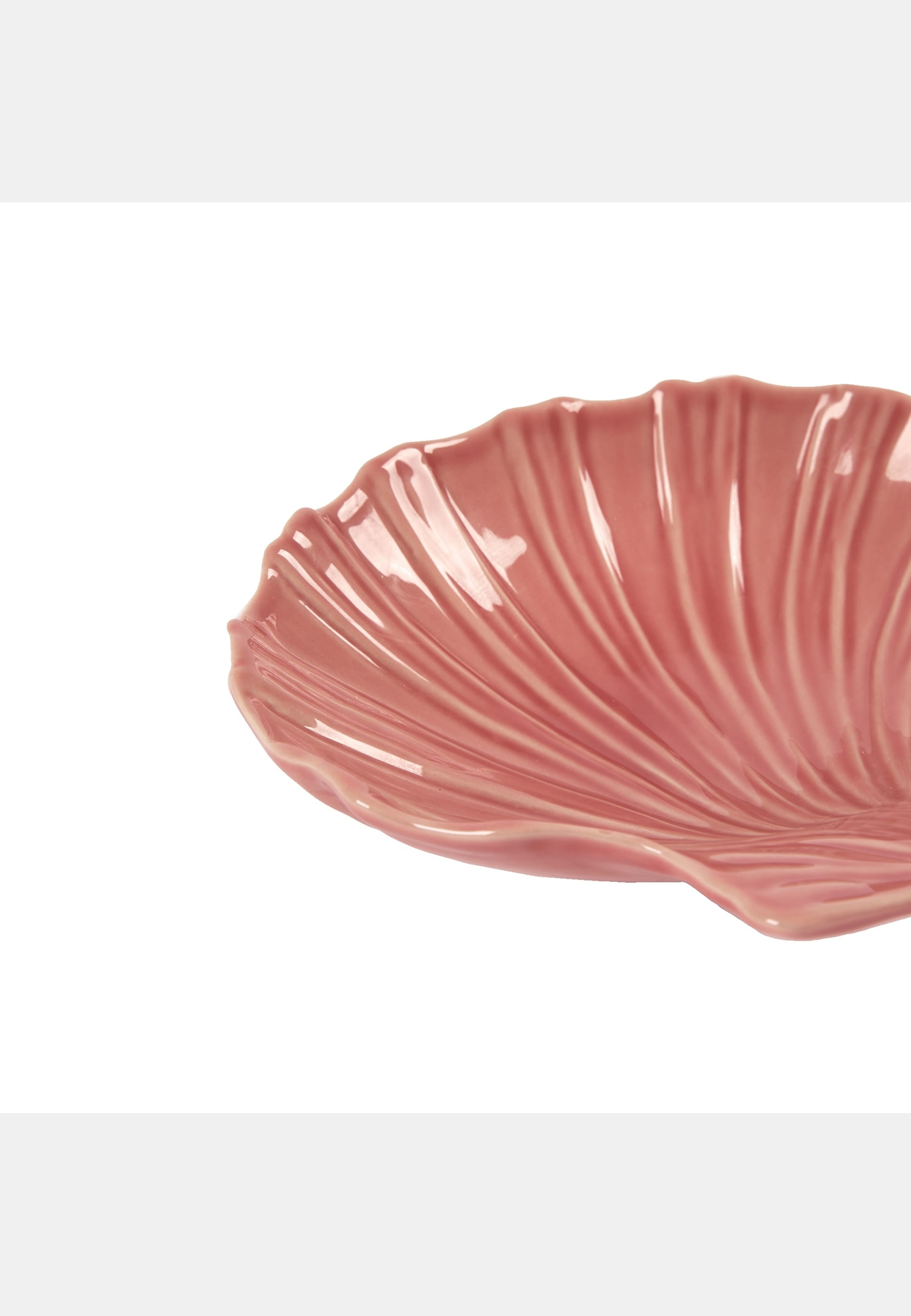 Shell Skål Mellan - 20x18 Cm, från Pick A Poppy, i färgen dark pink. Klicka för att öppna bilden i stort format