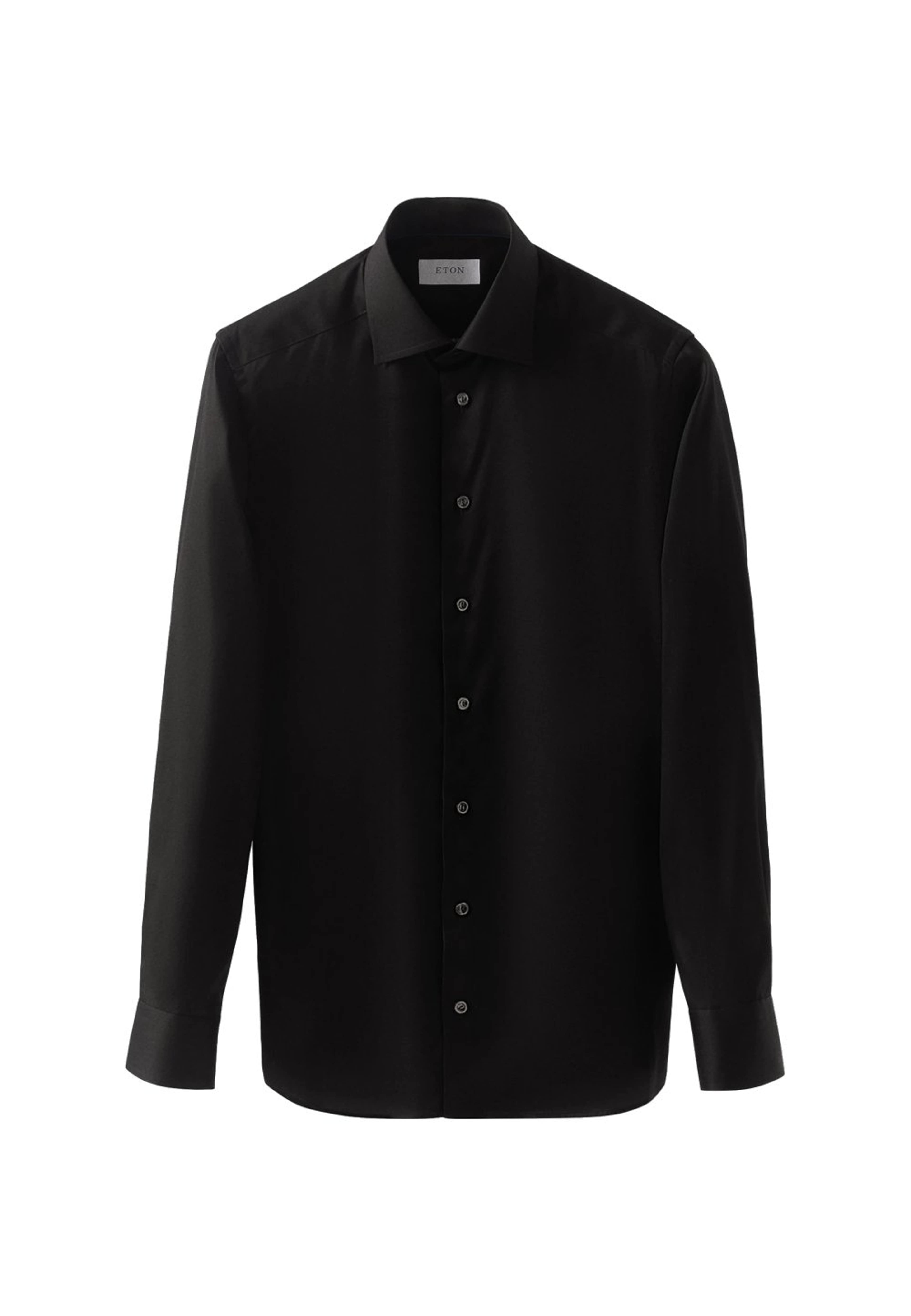 Signature Twill-skjorta Contemporary Fit, Cut Away-krage