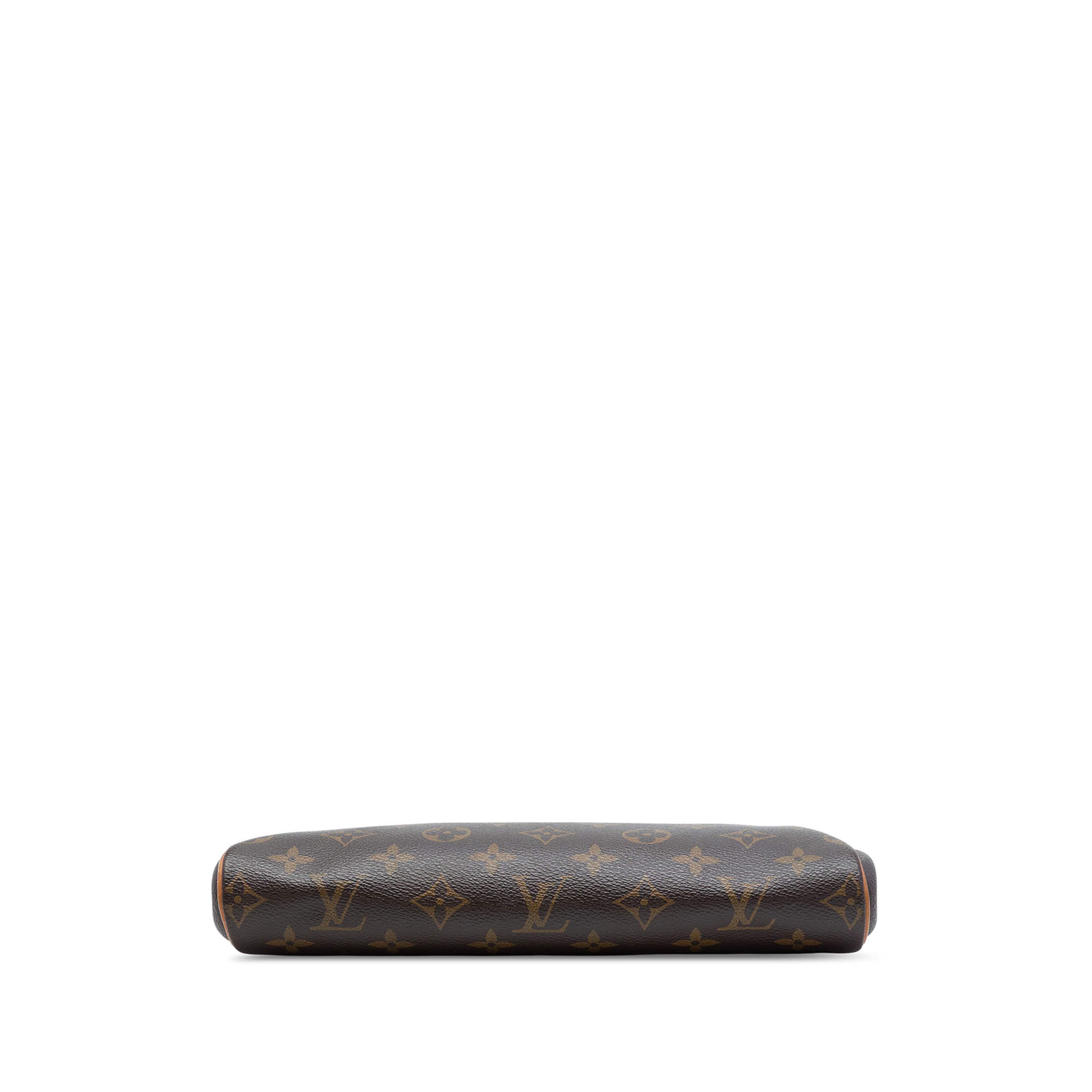 Louis Vuitton Monogram Eva, från Luxclusif, i färgen brun. Klicka för att öppna bilden i stort format