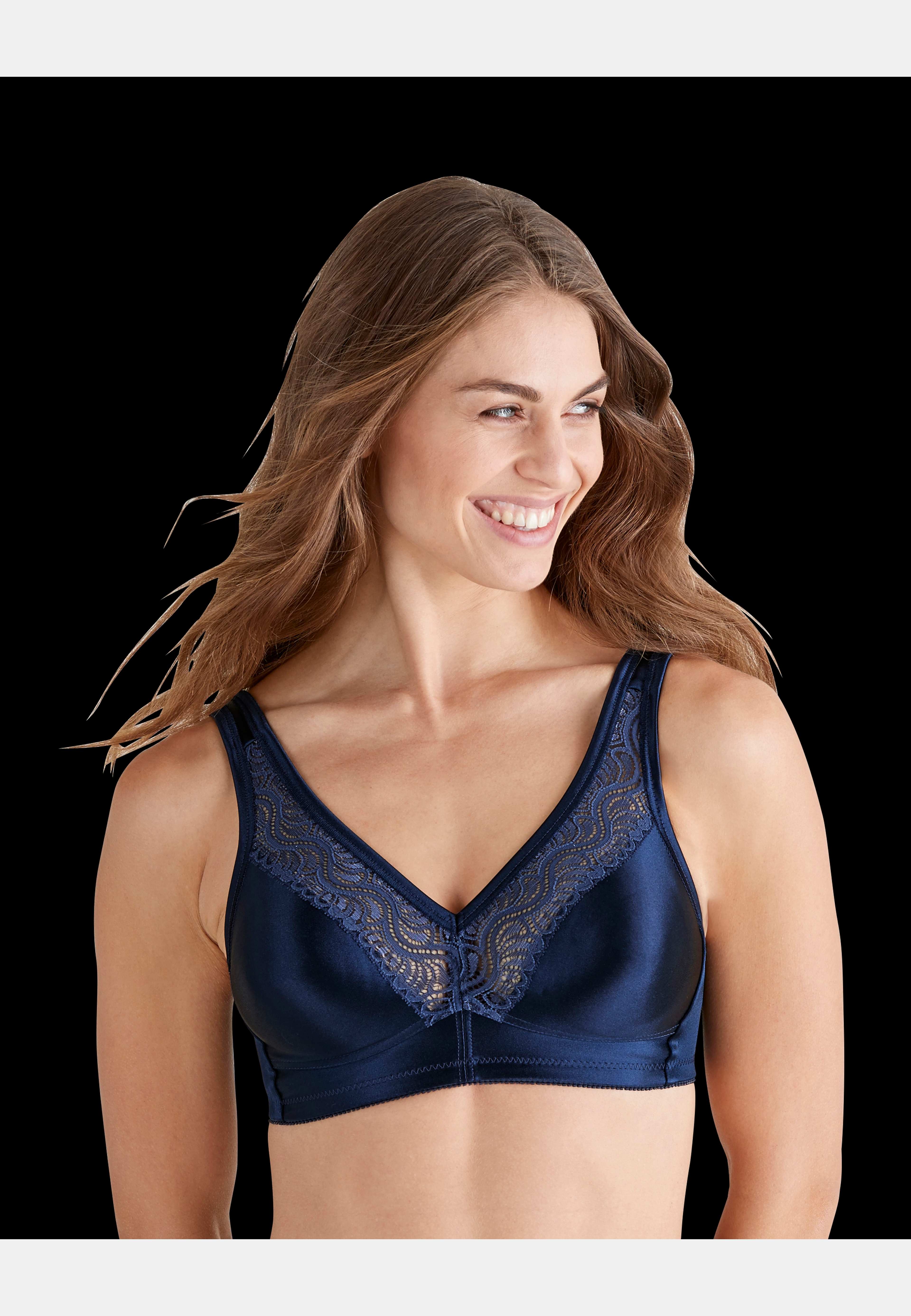 Stars Mjuk-bh, från Swegmark, i färgen mörkblå. Klicka för att öppna bilden i stort format