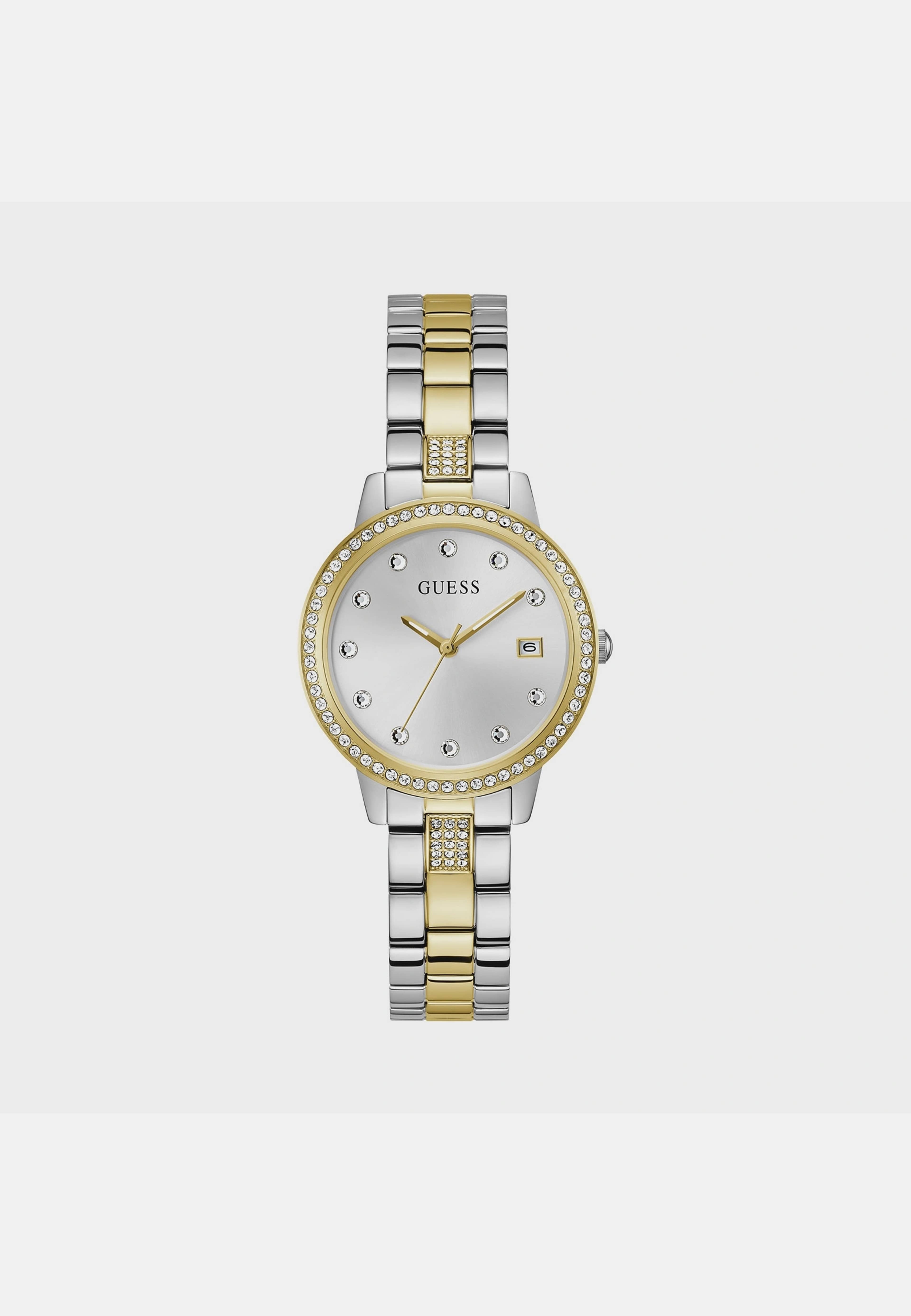 Guess Work Life Dam, Stål/silver, Stållänk - Gw0725l1, från Guess, i färgen 1. Klicka för att öppna bilden i stort format