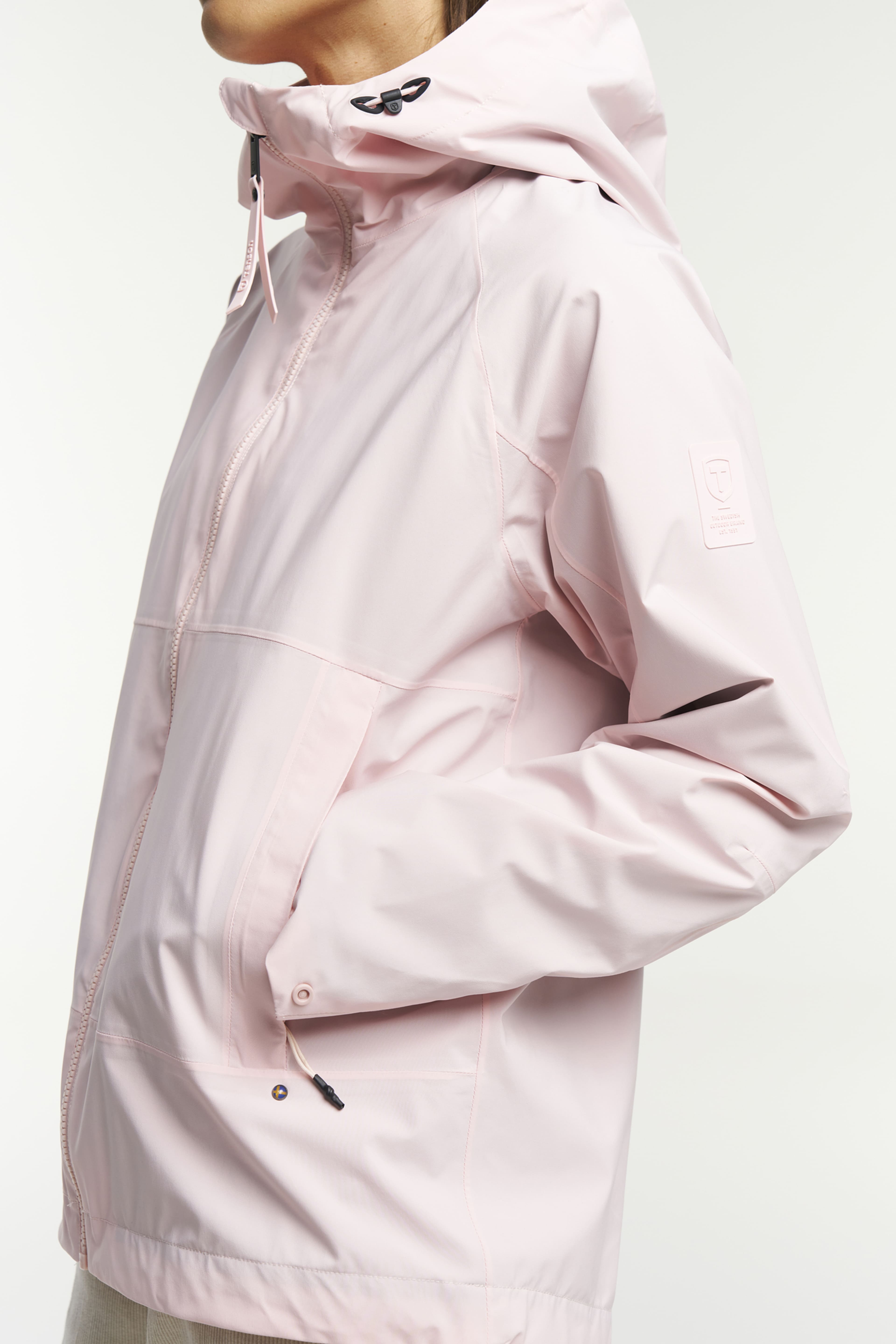 Monroe Mid Jacket Women, från Tenson, i färgen ljusrosa. Klicka för att öppna bilden i stort format