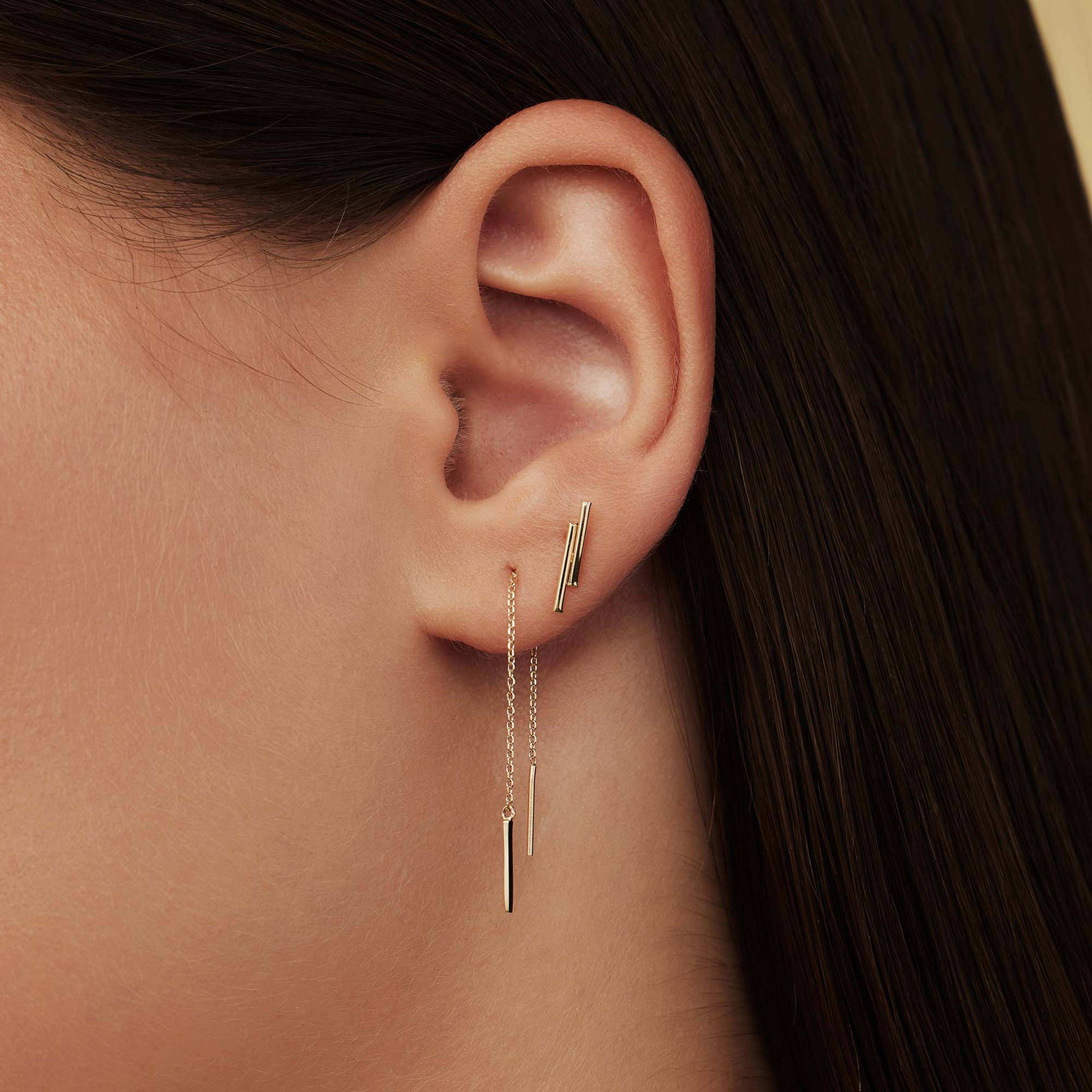 Isabel Bernard 14 Karat Gold Ear Stud