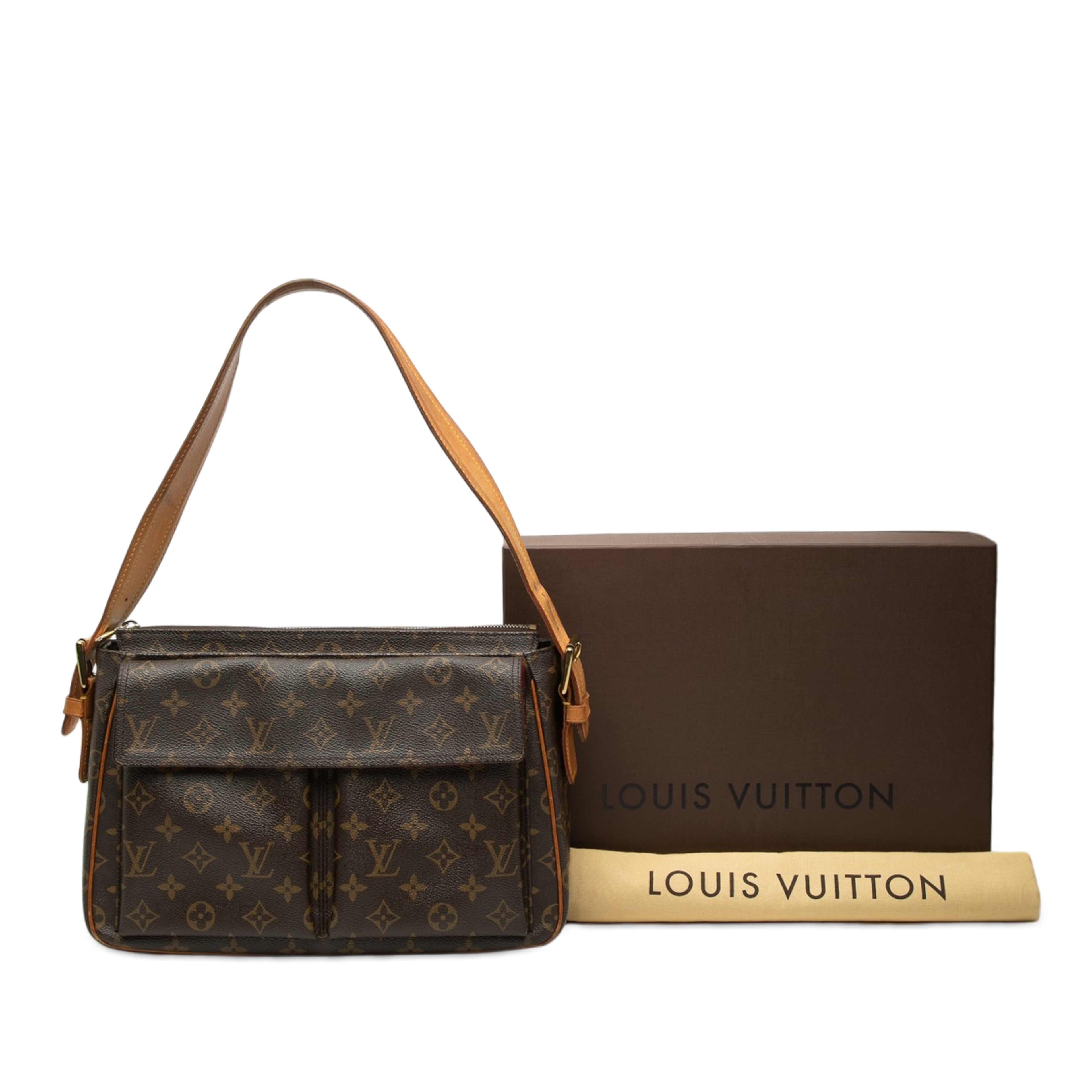 Louis Vuitton Monogram Viva Cite Gm, från Luxclusif, i färgen brun. Klicka för att öppna bilden i stort format