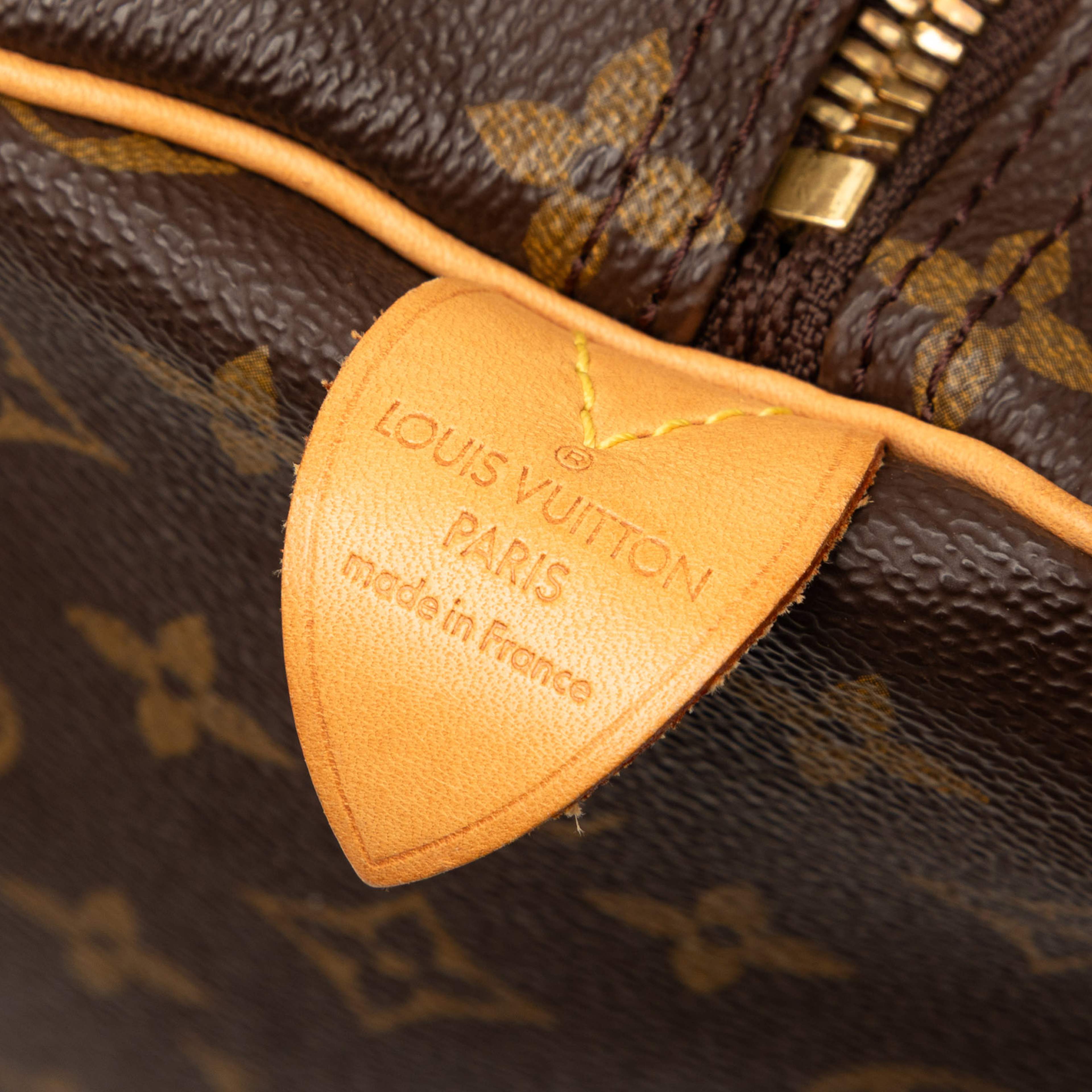 Louis Vuitton Monogram Keepall 60, från Luxclusif, i färgen brown. Klicka för att öppna bilden i stort format