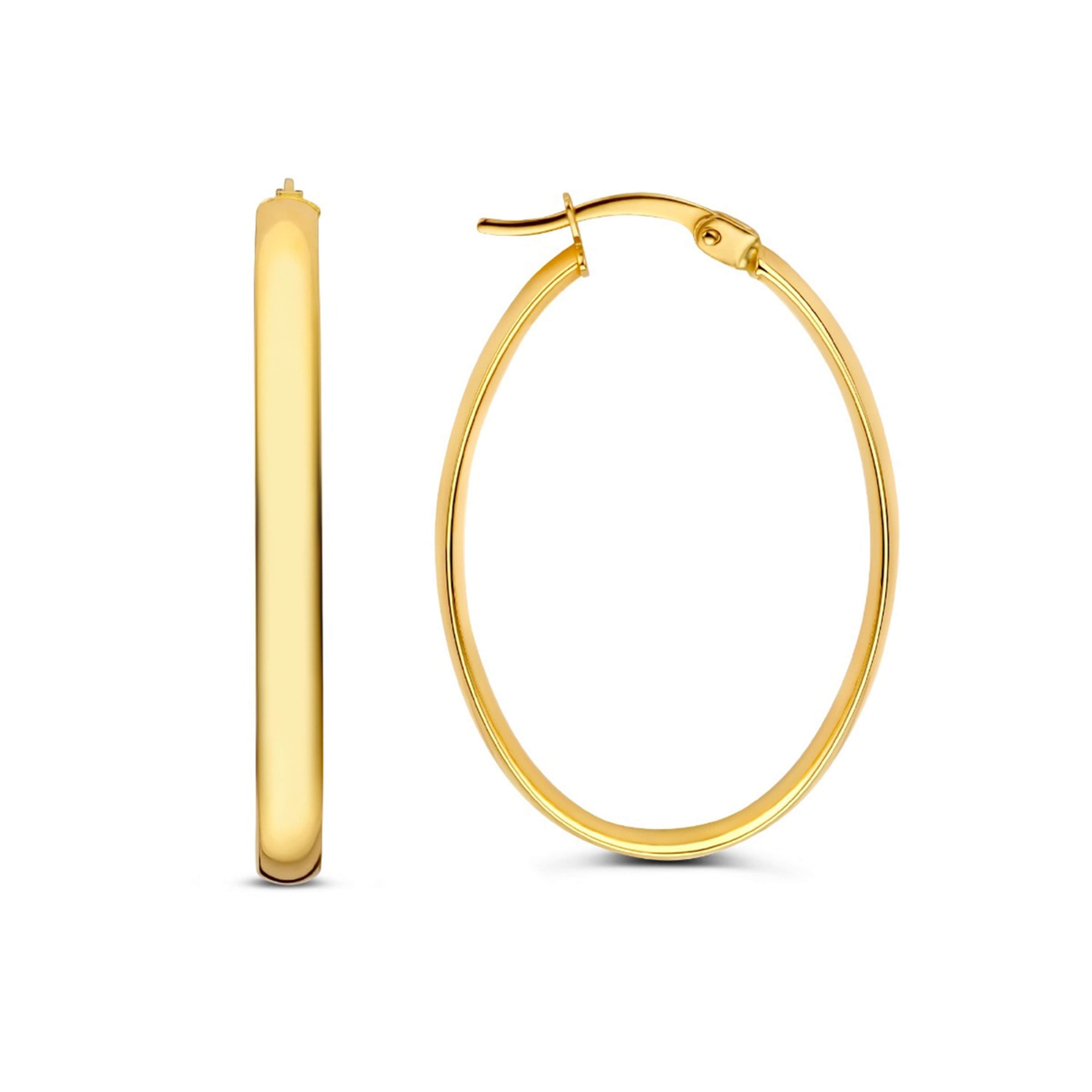 Rivoli 14 Karat Guld Creoler