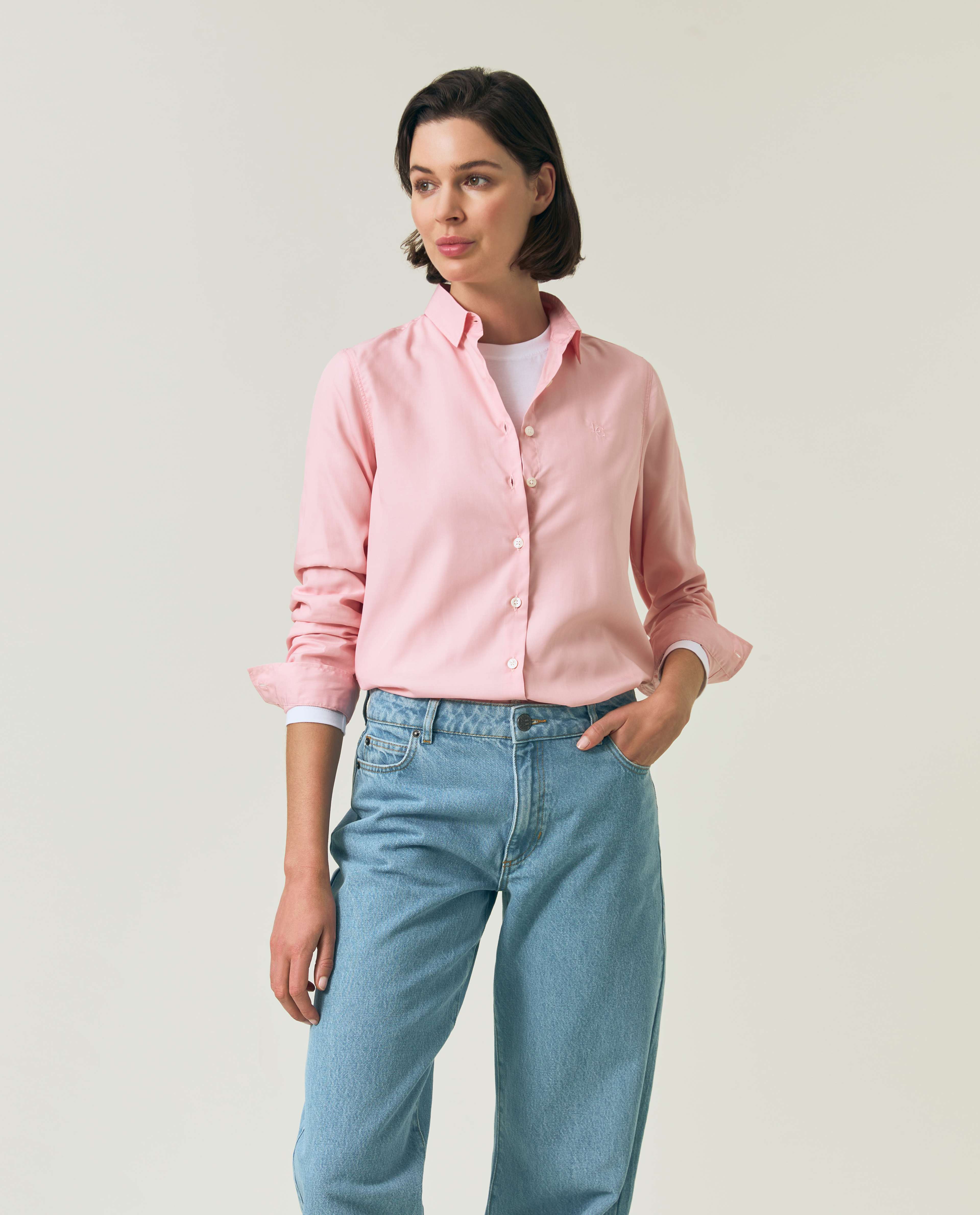 Classic Fit Lyocell Shirt