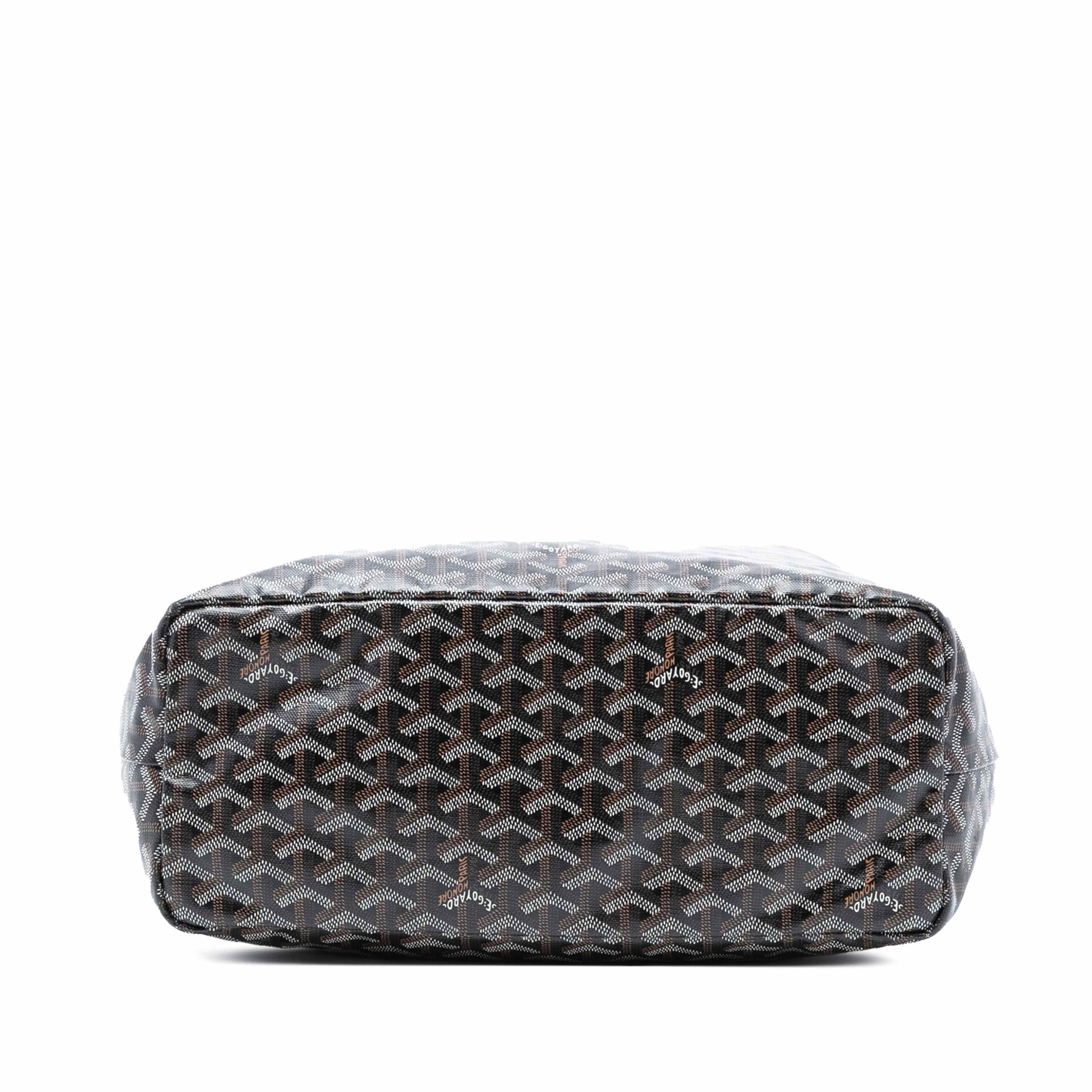 Goyard Goyardine Saint Louis Pm, från Luxclusif, i färgen svart. Klicka för att öppna bilden i stort format