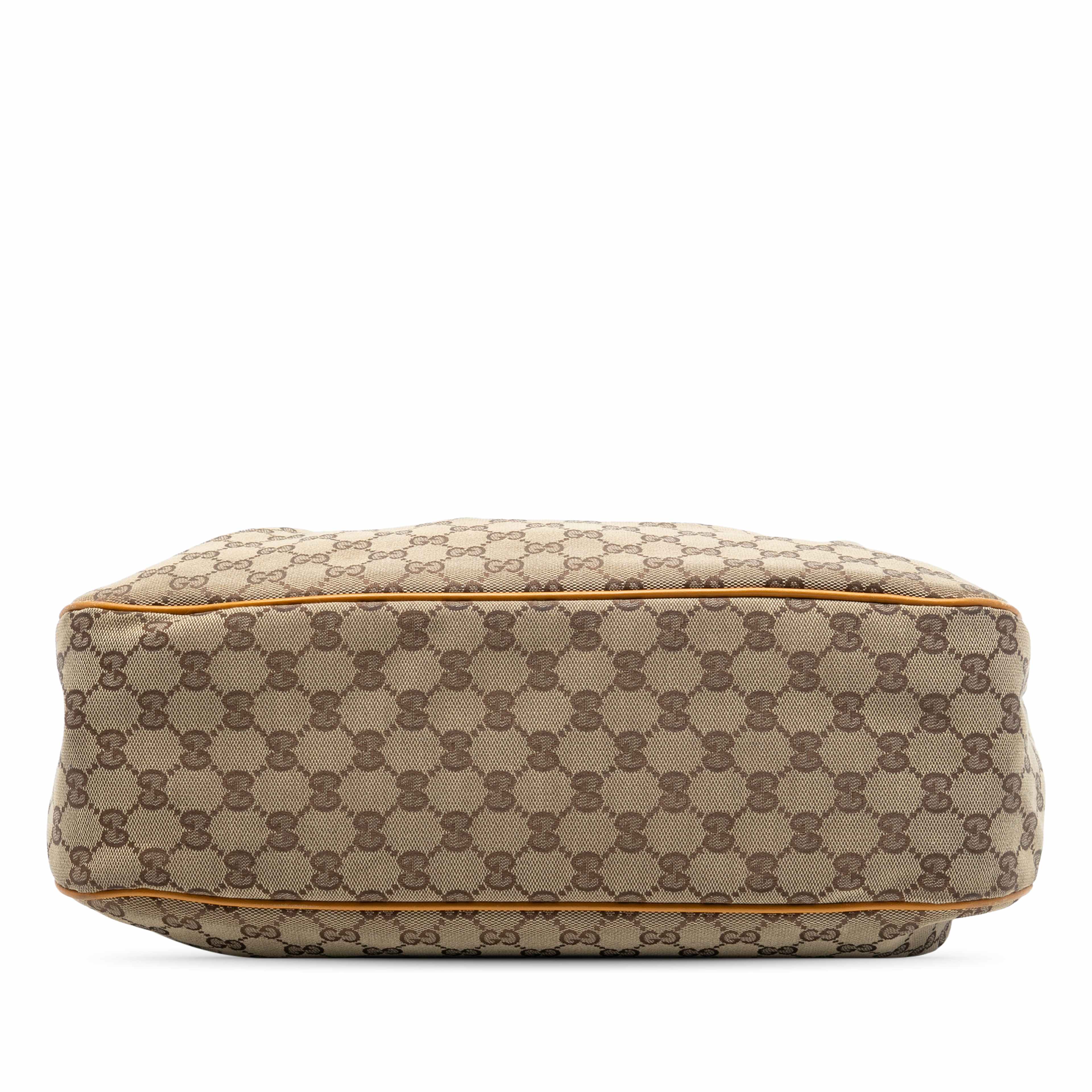 Gucci Gg Canvas Sukey Tote, från Luxclusif, i färgen beige. Klicka för att öppna bilden i stort format