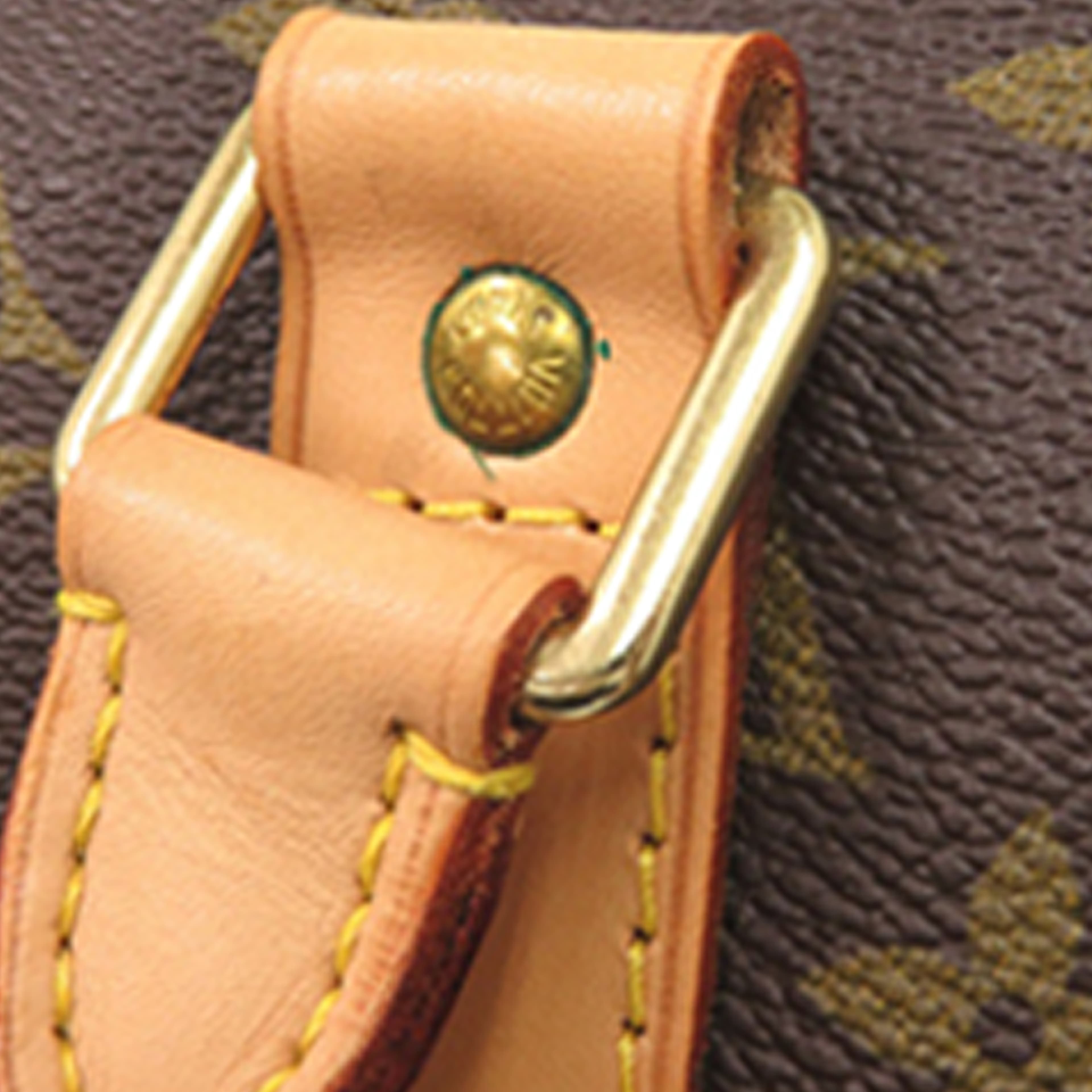 Louis Vuitton Monogram Keepall Bandouliere 60, från Luxclusif, i färgen brun. Klicka för att öppna bilden i stort format