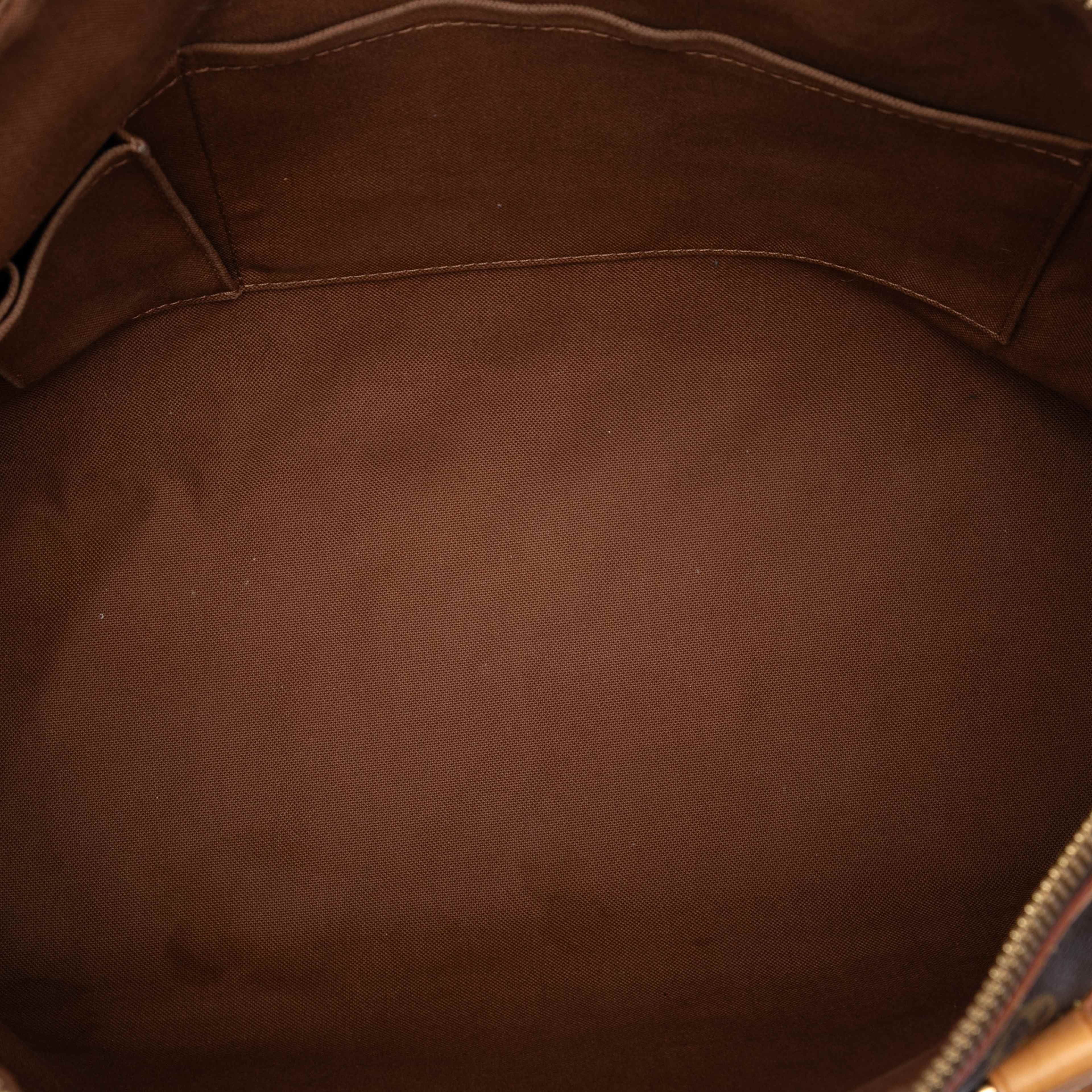 Louis Vuitton Monogram Lockit Horizontal, från Luxclusif, i färgen brown. Klicka för att öppna bilden i stort format