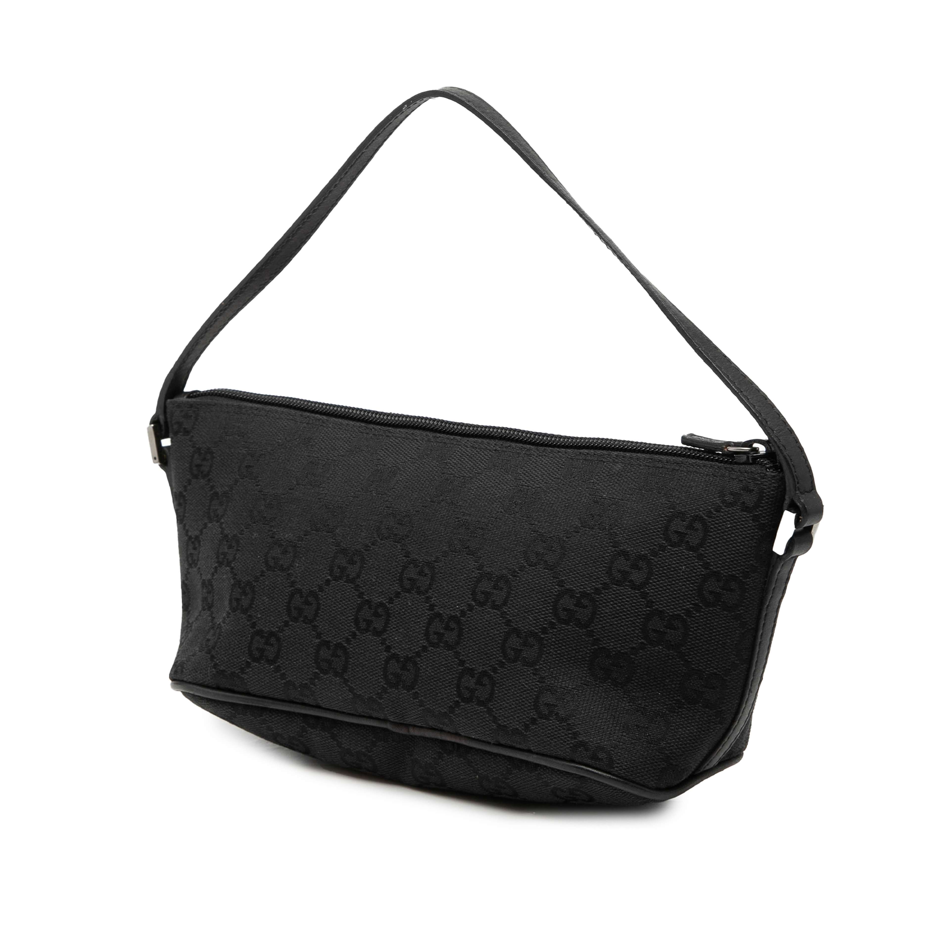 Gucci Gg Canvas Boat, från Luxclusif, i färgen black. Klicka för att öppna bilden i stort format