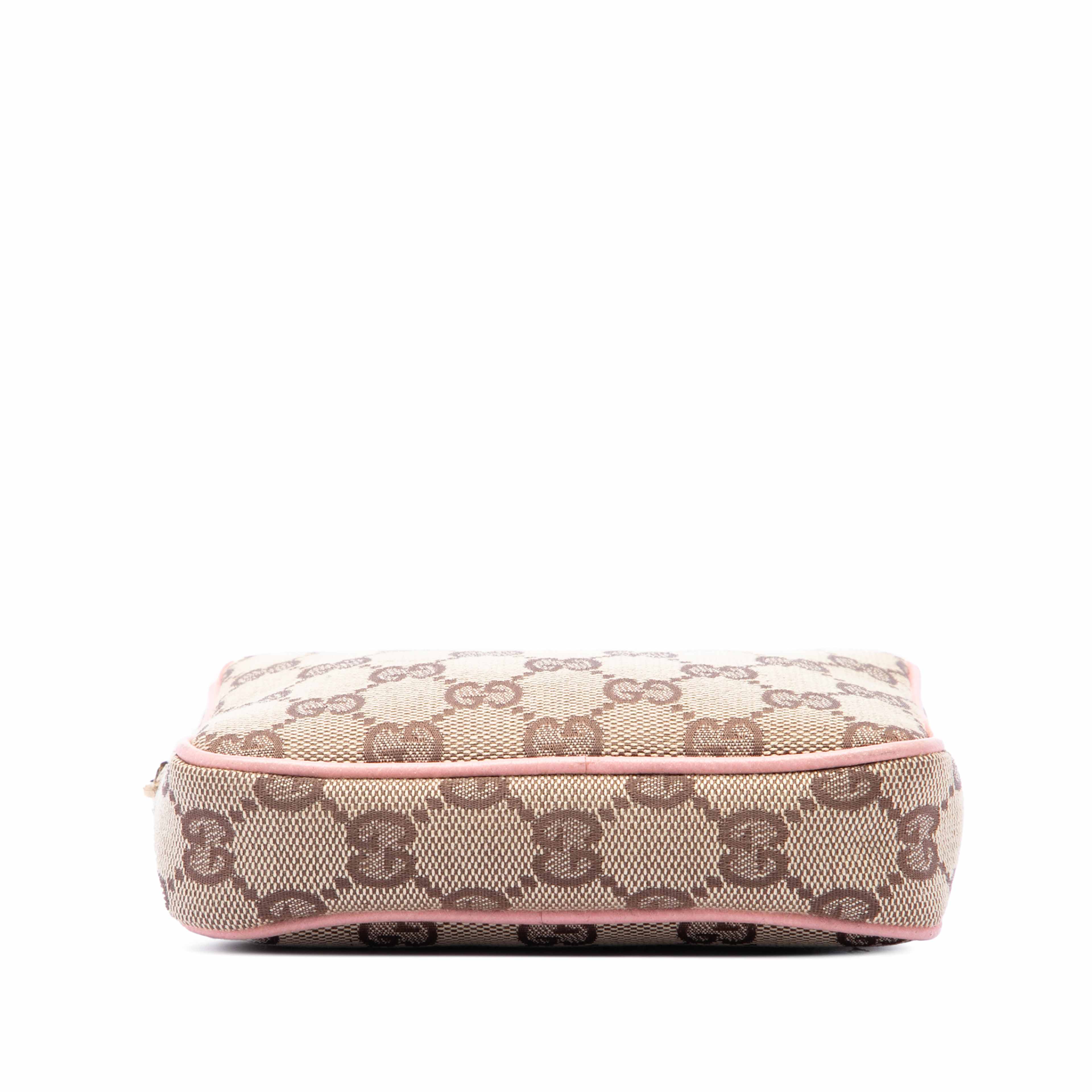 Gucci Gg Canvas Crossbody, från Luxclusif, i färgen beige. Klicka för att öppna bilden i stort format