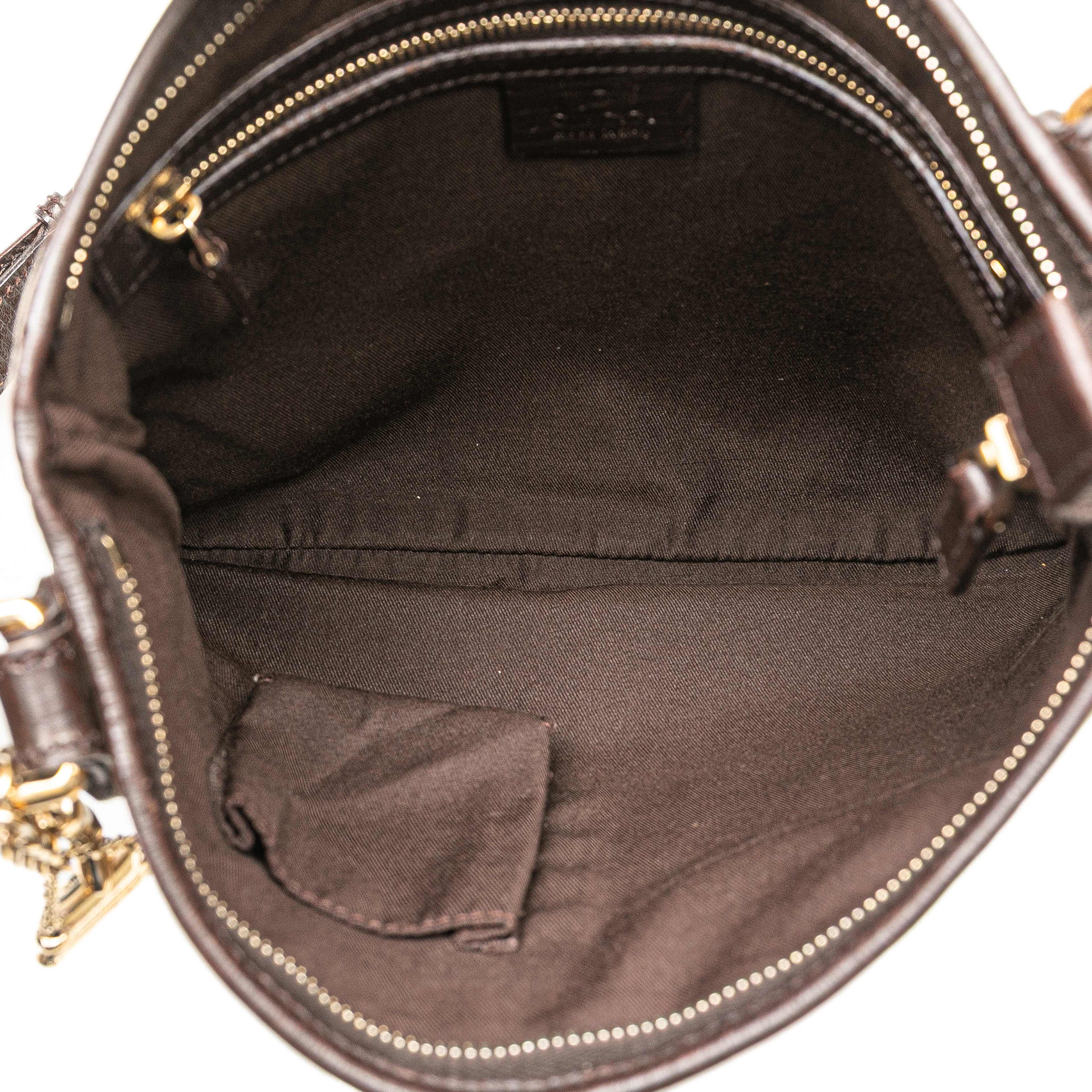 Gucci Gg Canvas Jolicoeur Crossbody, från Luxclusif, i färgen beige. Klicka för att öppna bilden i stort format