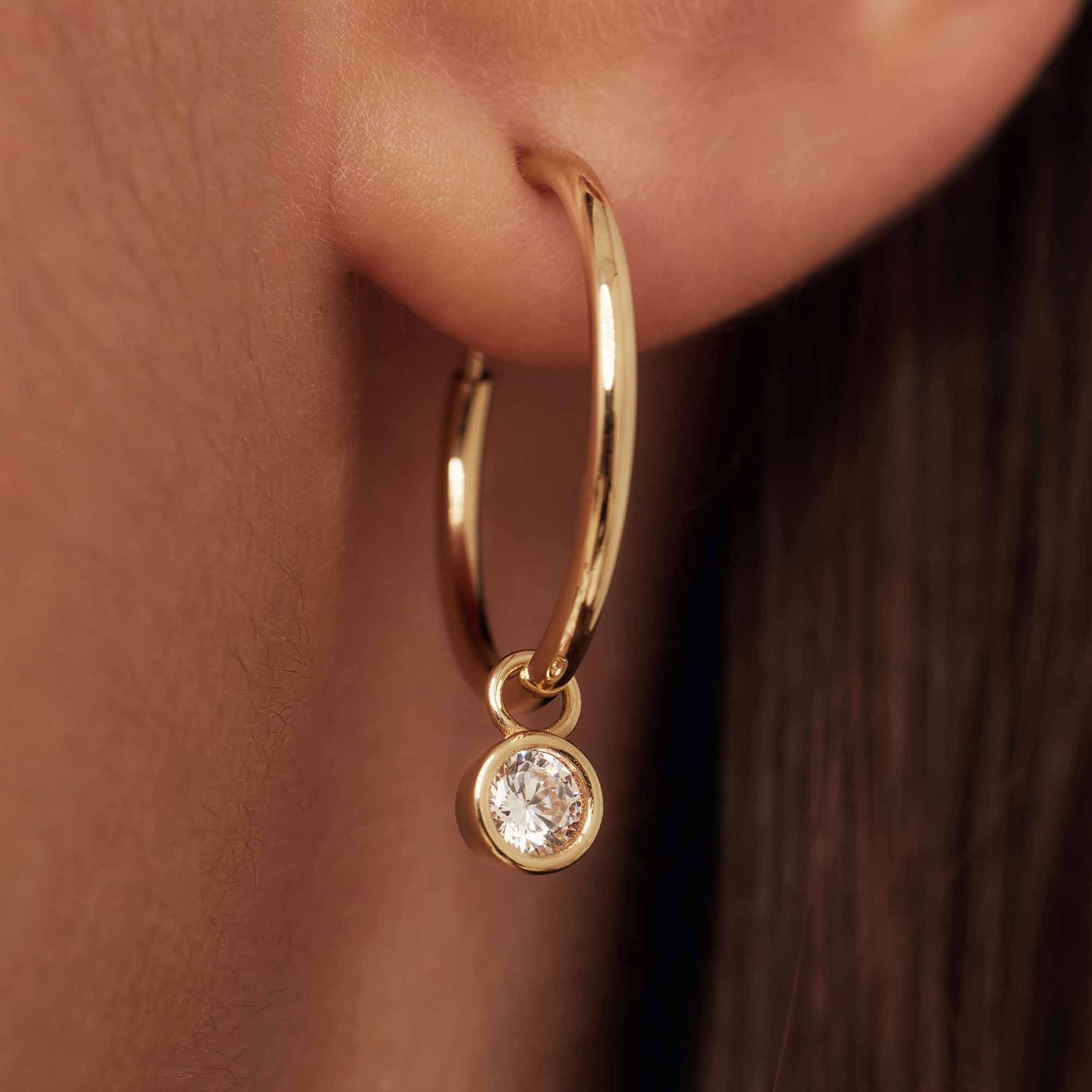 Cadeau D'isabel 14 Karat Guld Öronsmycke