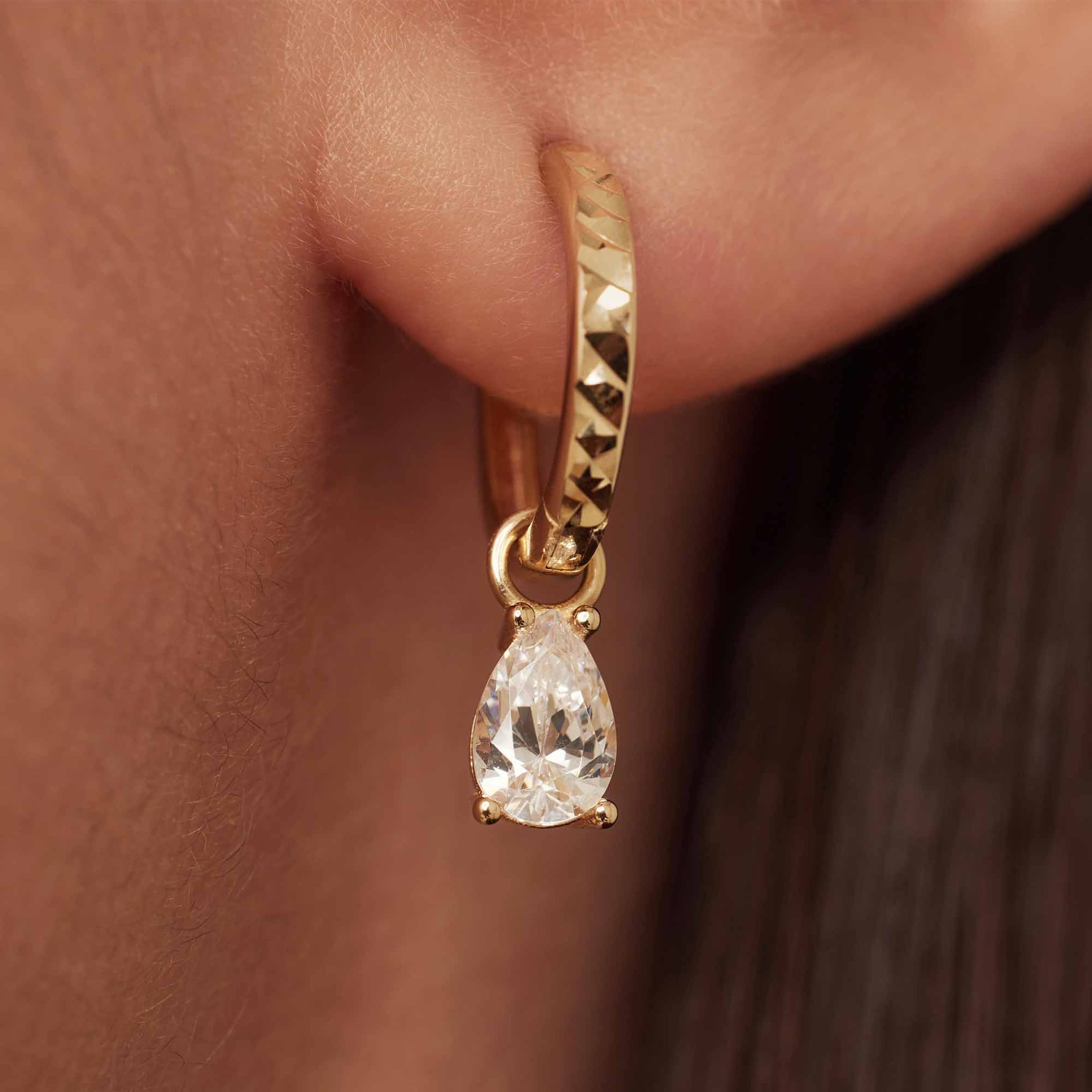 Cadeau D'isabel 14 Karat Guld Öronsmycke