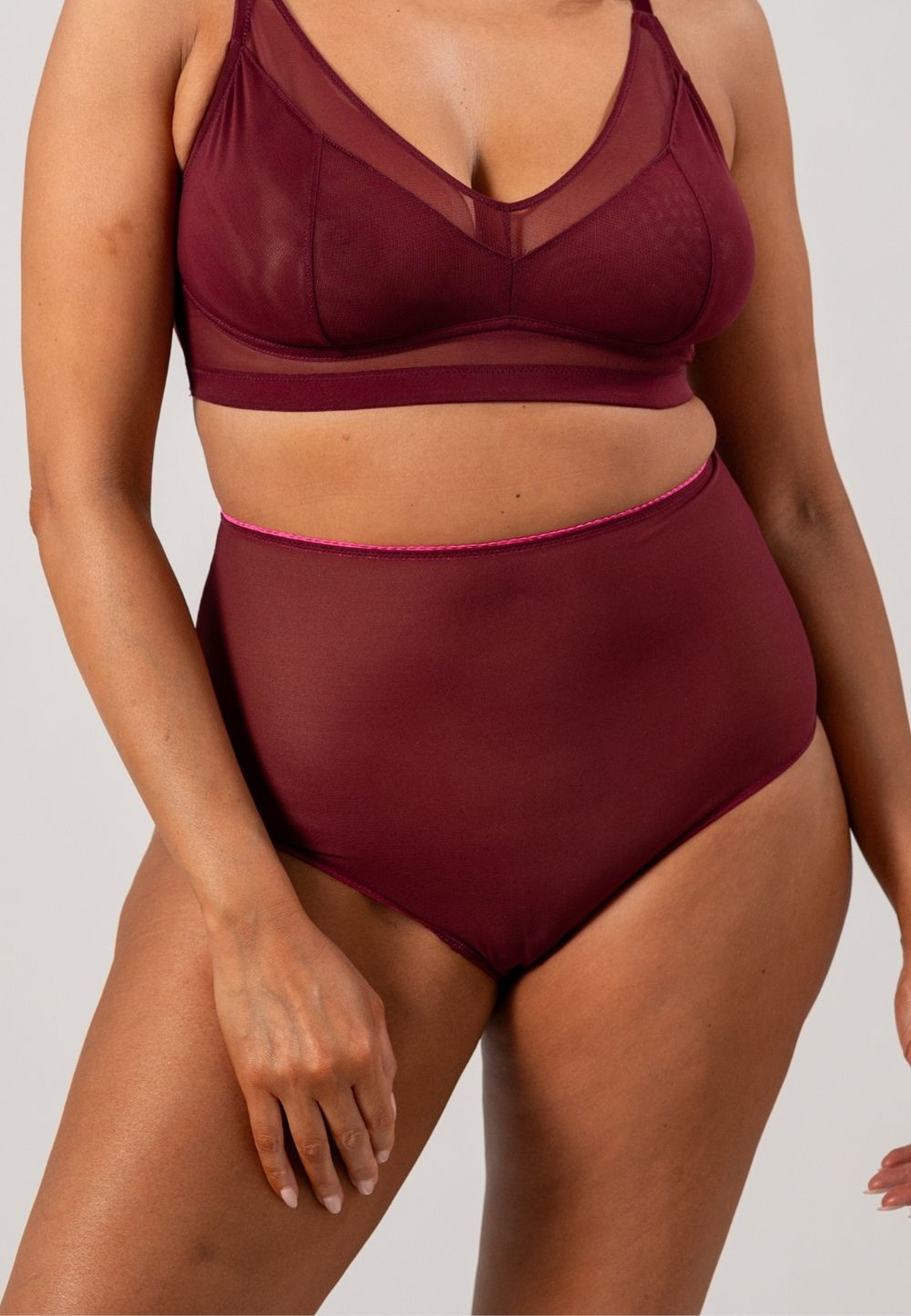 Mesh Highwaist Briefs