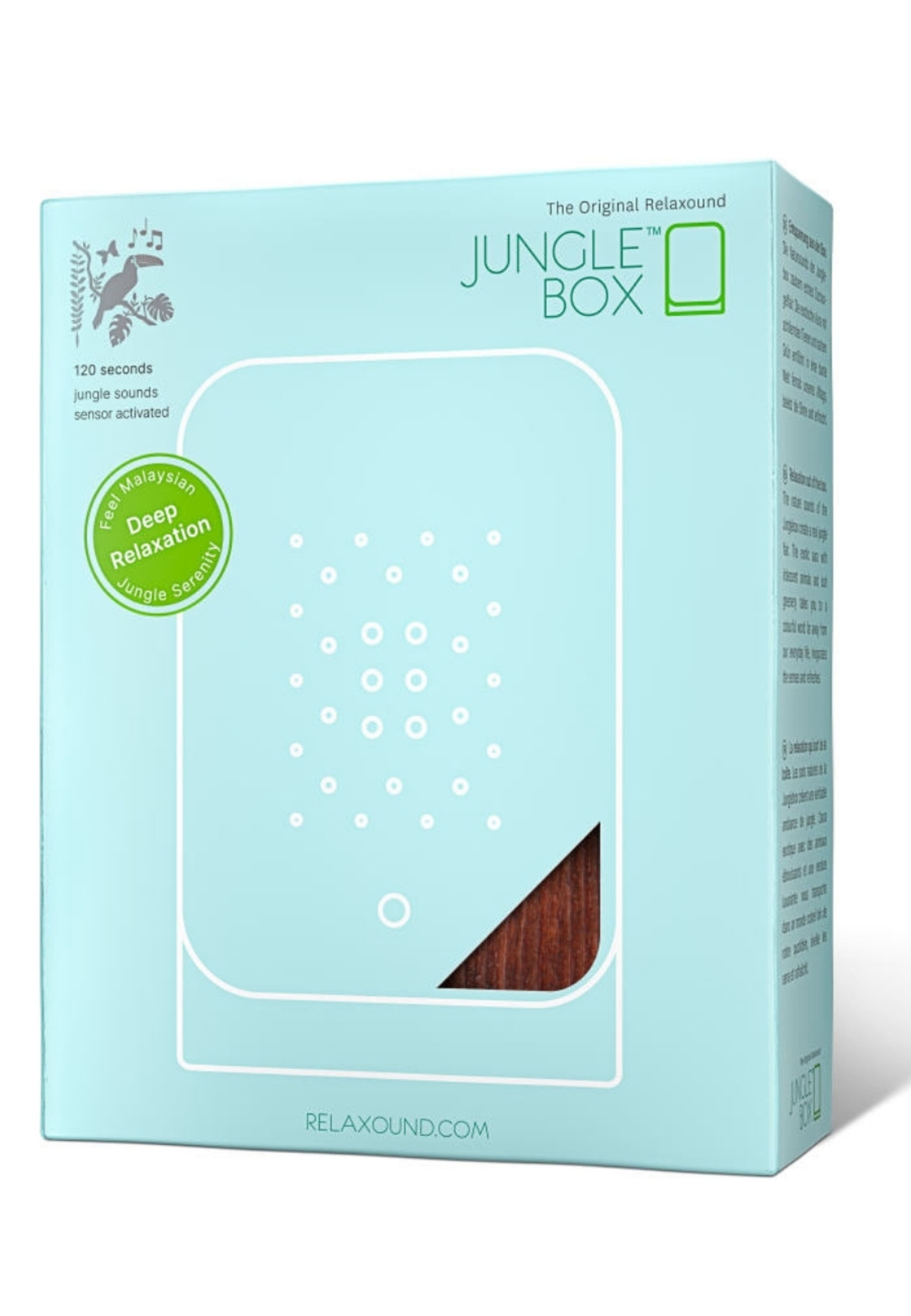 Junglebox Speldosa Teak Style