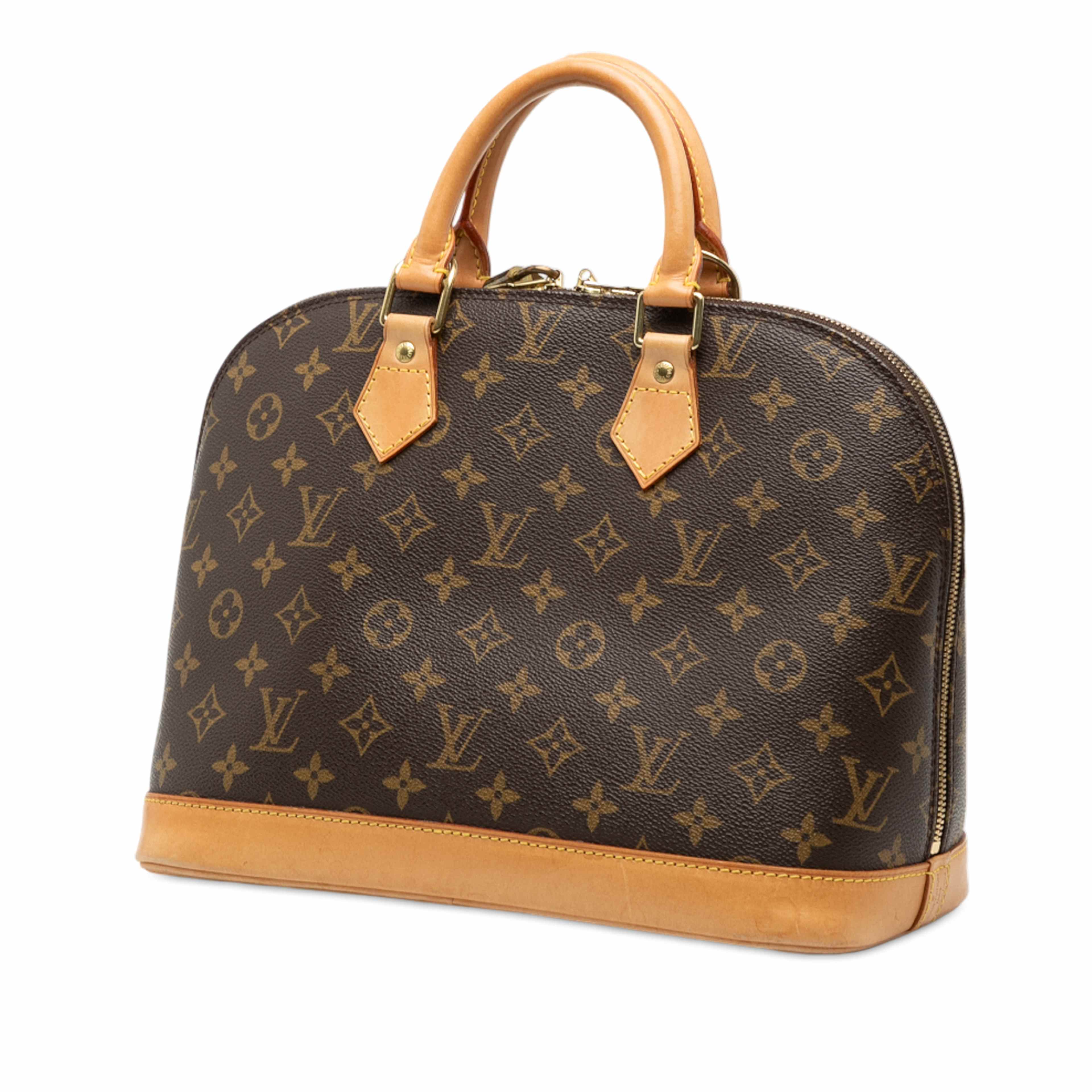 Louis Vuitton Monogram Alma Pm, från Luxclusif, i färgen brown. Klicka för att öppna bilden i stort format