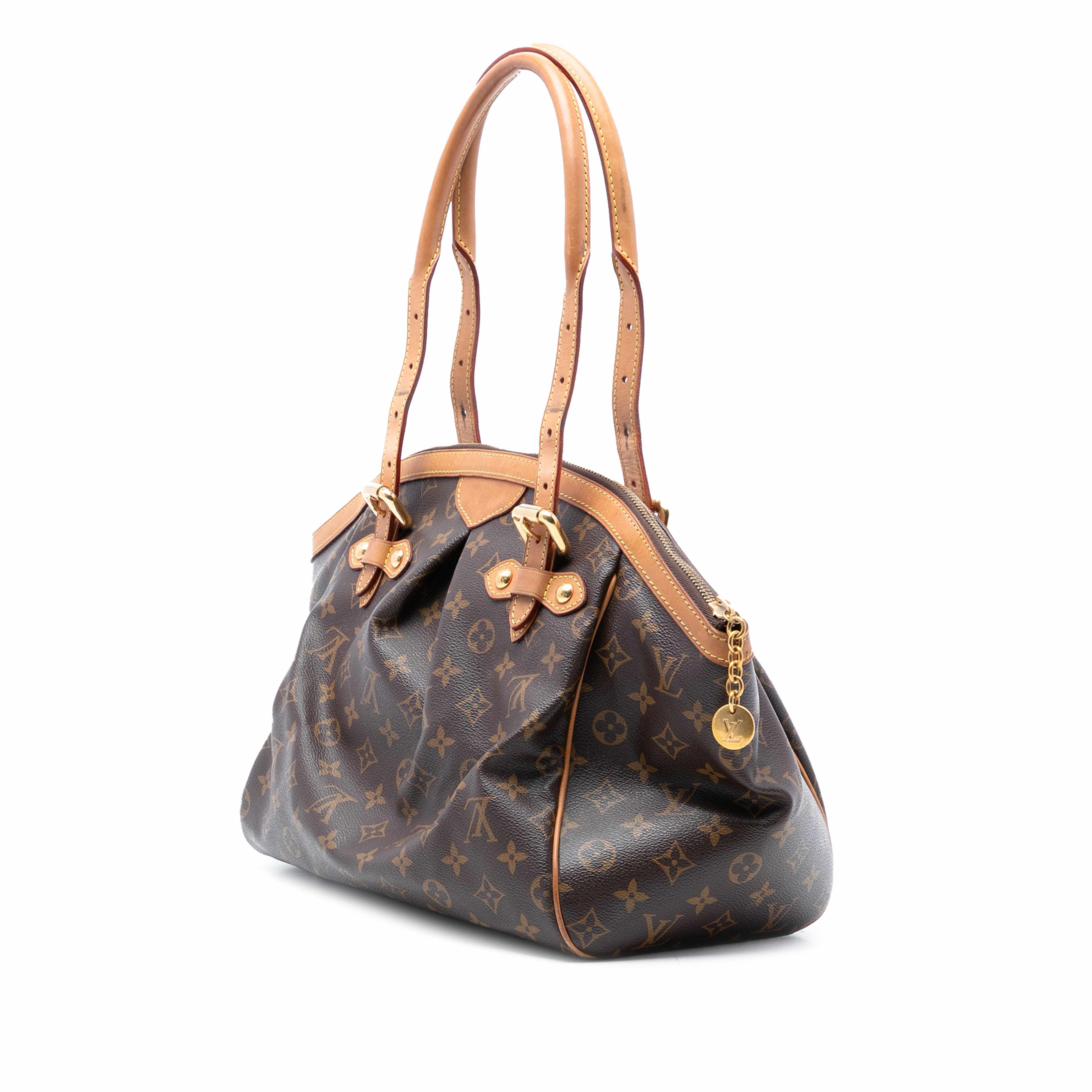 Louis Vuitton Monogram Tivoli Gm, från Luxclusif, i färgen brown. Klicka för att öppna bilden i stort format