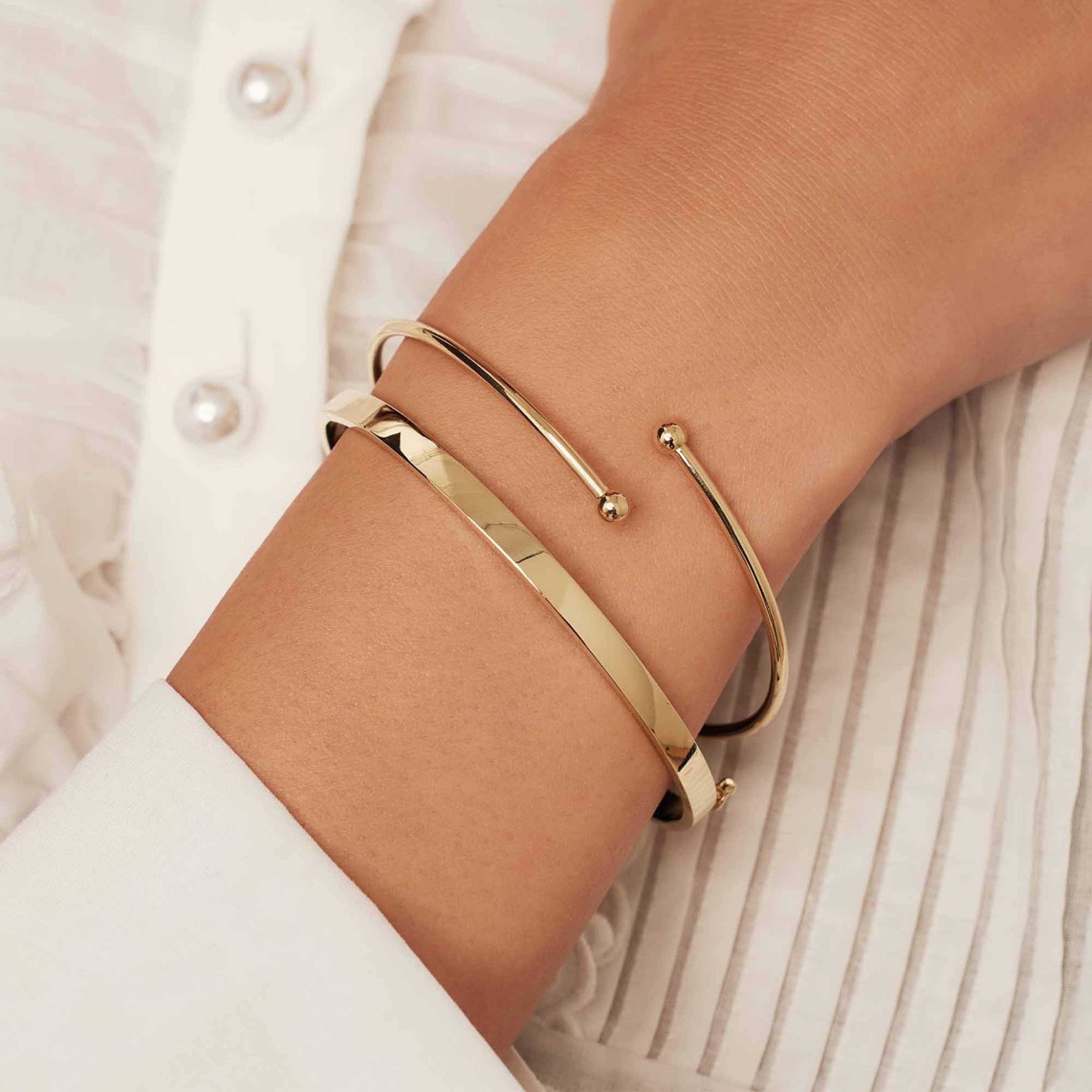 Isabel Bernard 14 Karat Gold Bangle