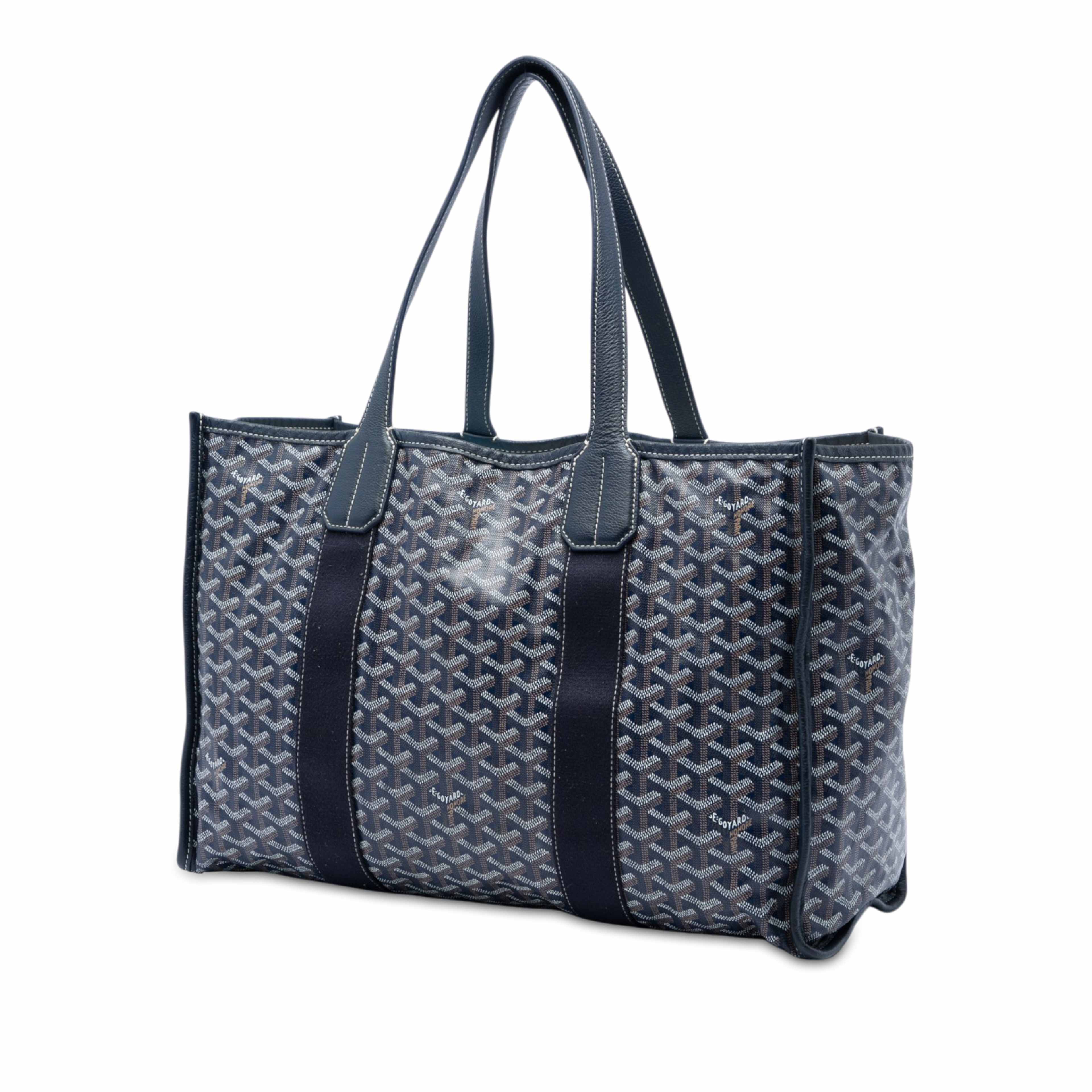 Goyard Goyardine Villette Mm, från Luxclusif, i färgen blå. Klicka för att öppna bilden i stort format
