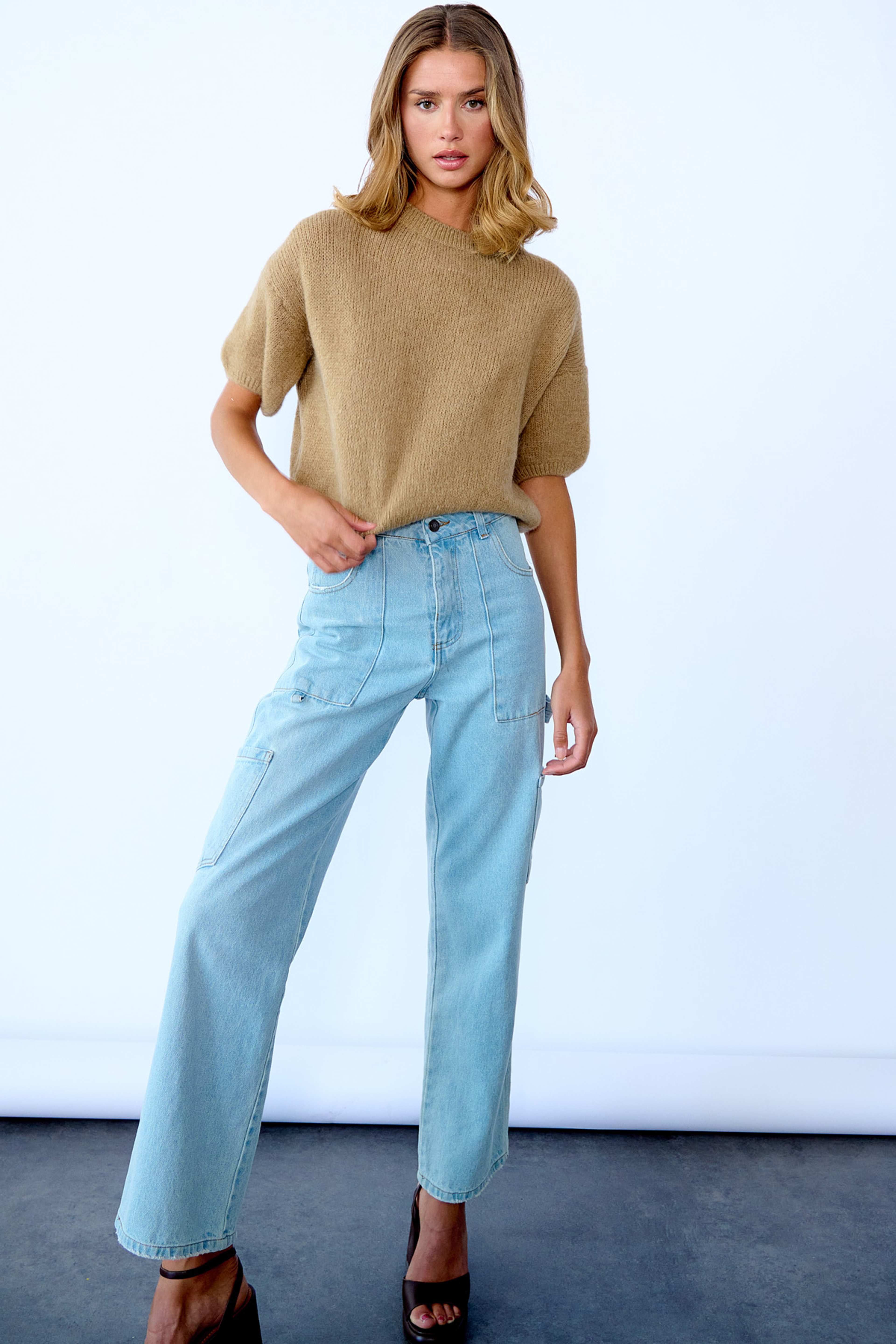 Mimi Knit Jumper - Sand