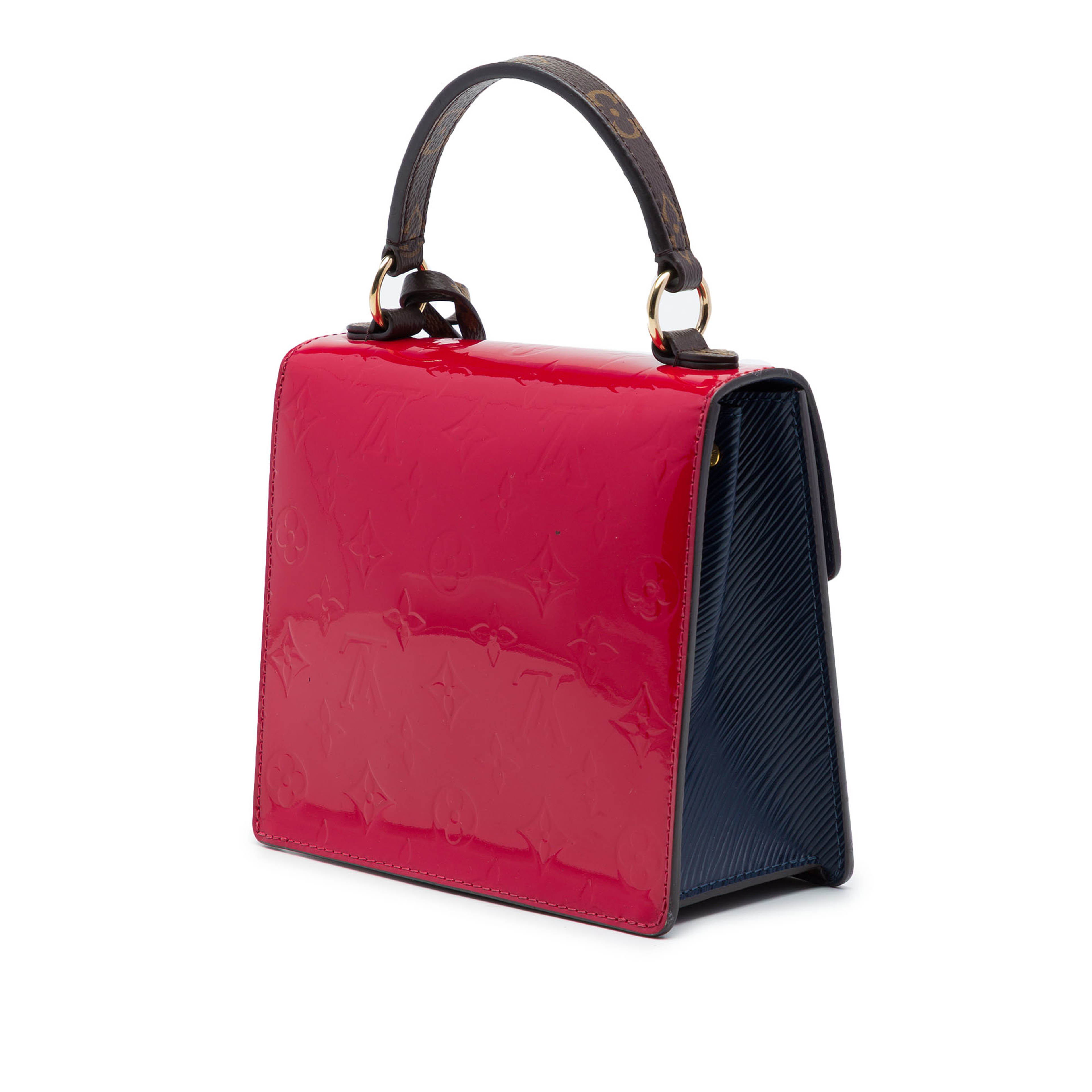 Louis Vuitton Monogram Vernis Spring Street, från Luxclusif, i färgen röd. Klicka för att öppna bilden i stort format