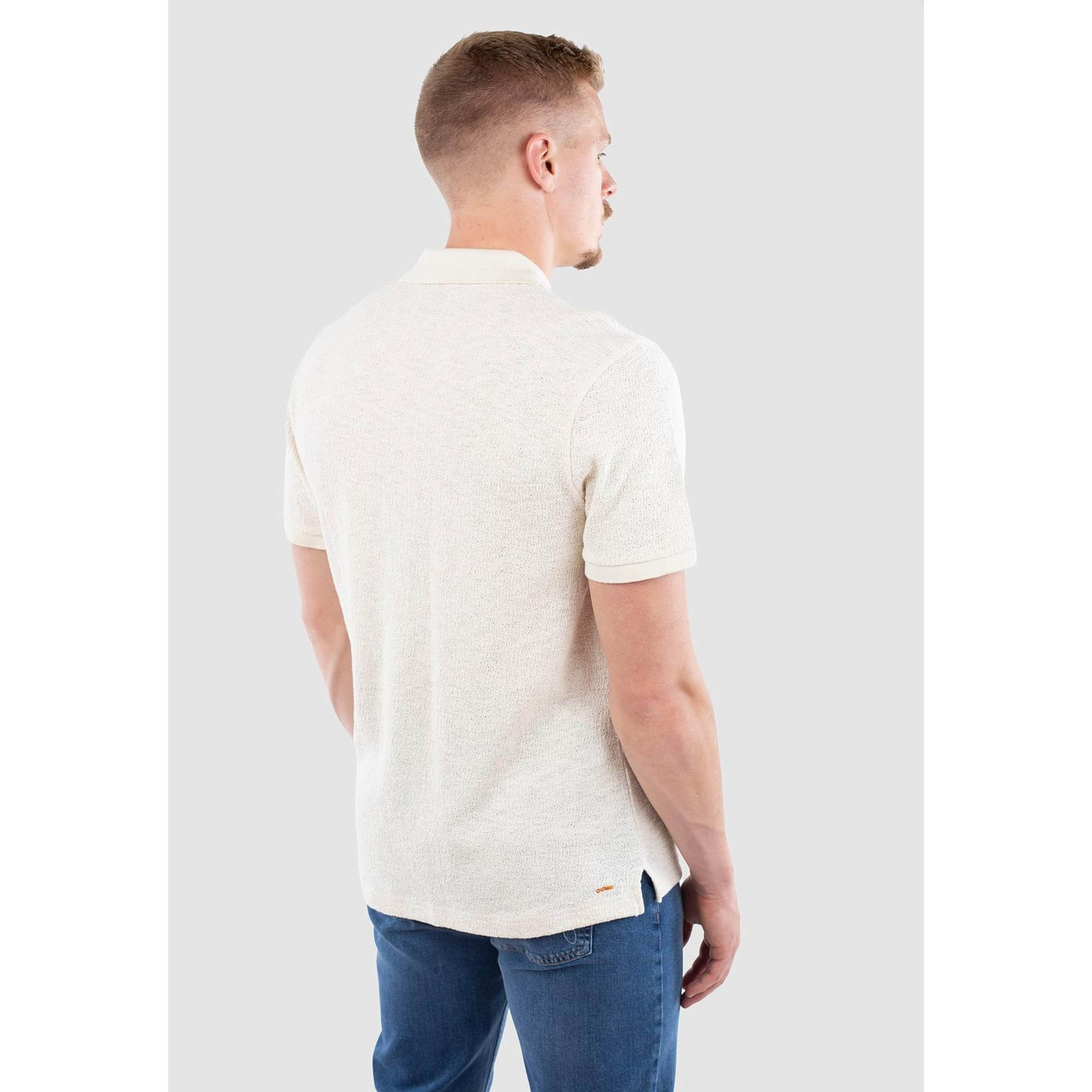 John Boucle Half Zip - Light Beige
