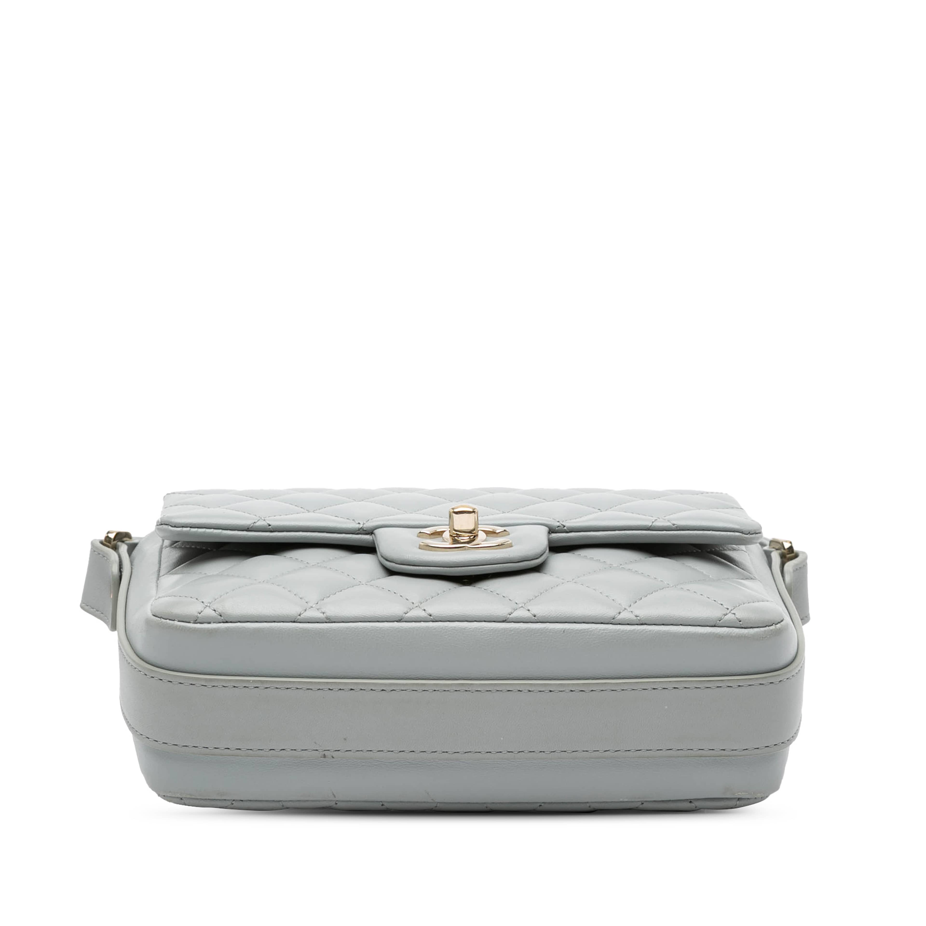Chanel Quilted Calfskin Bolero De Chanel Flap