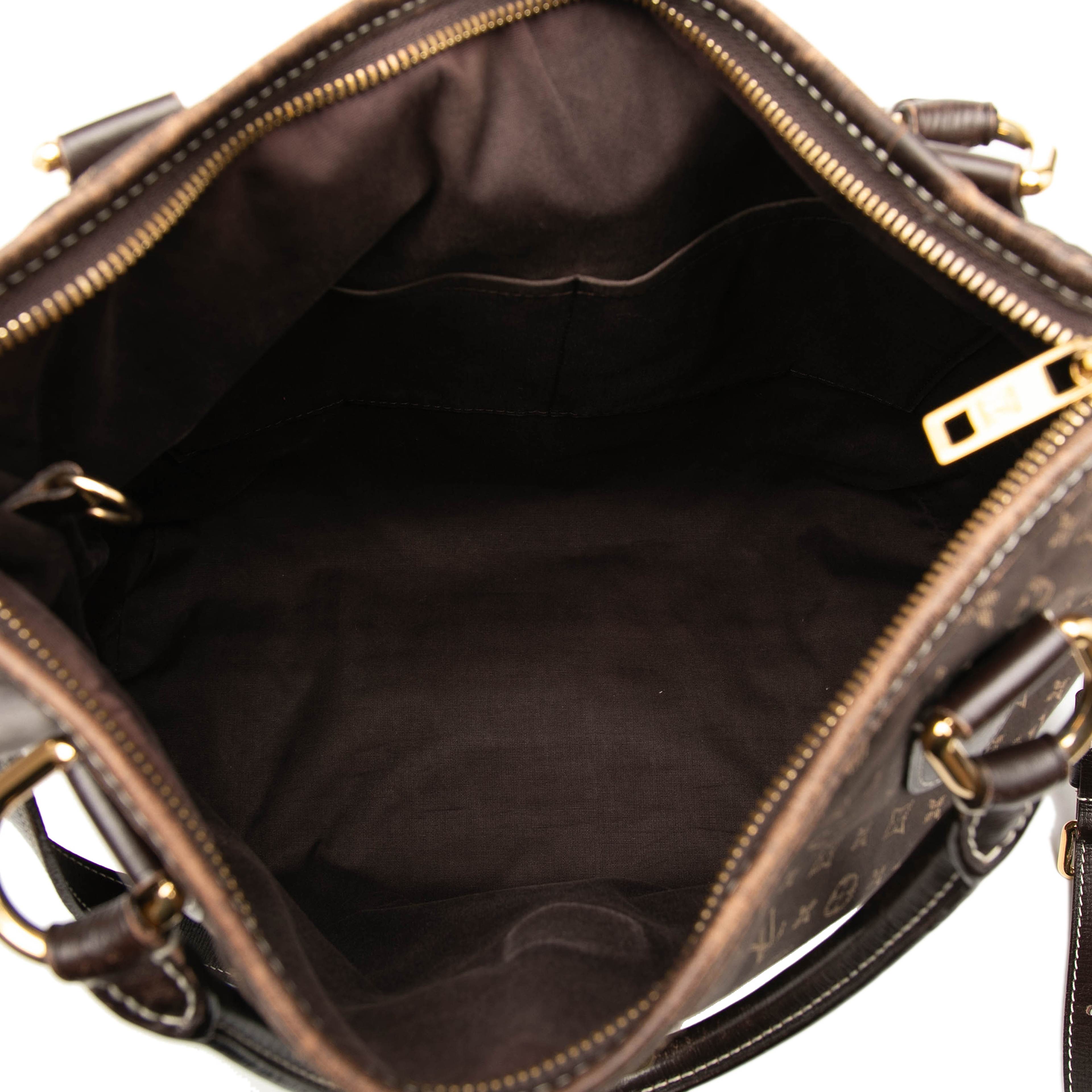 Louis Vuitton Monogram Idylle Elegie, från Luxclusif, i färgen dark brown. Klicka för att öppna bilden i stort format