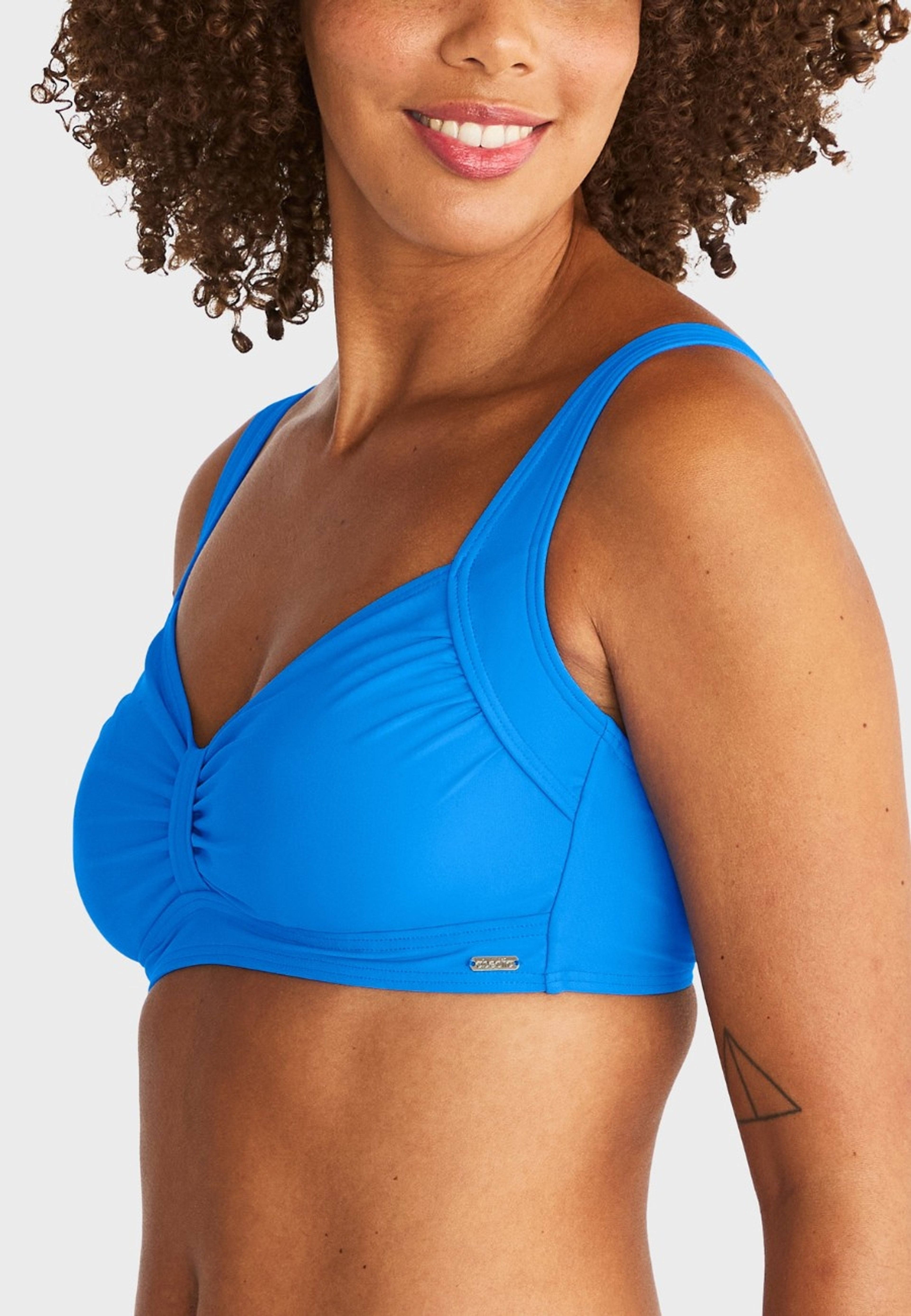 Malta Excellent Bikini-bh, från Swegmark, i färgen blå. Klicka för att öppna bilden i stort format