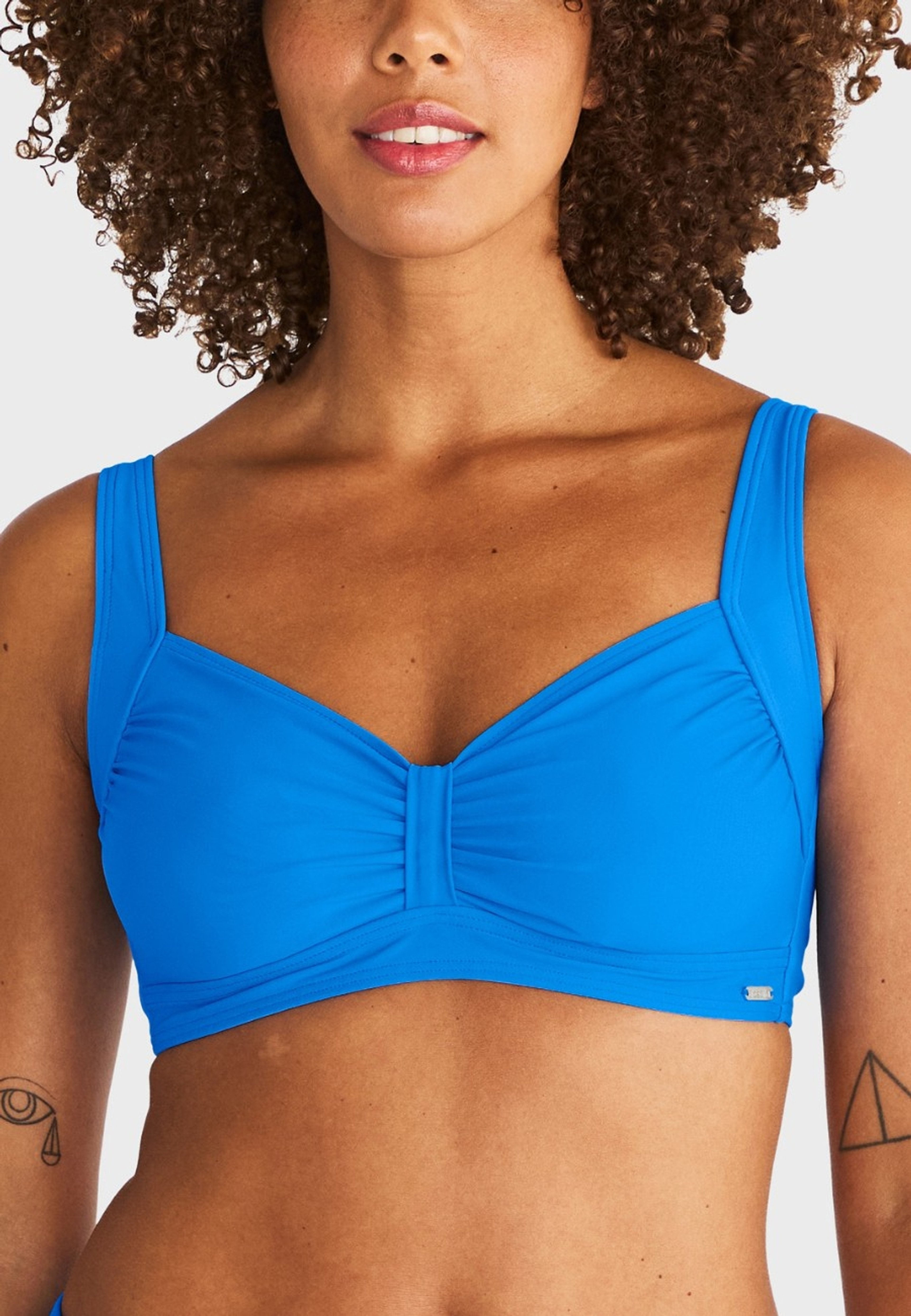 Malta Excellent Bikini-bh, från Swegmark, i färgen blå. Klicka för att öppna bilden i stort format