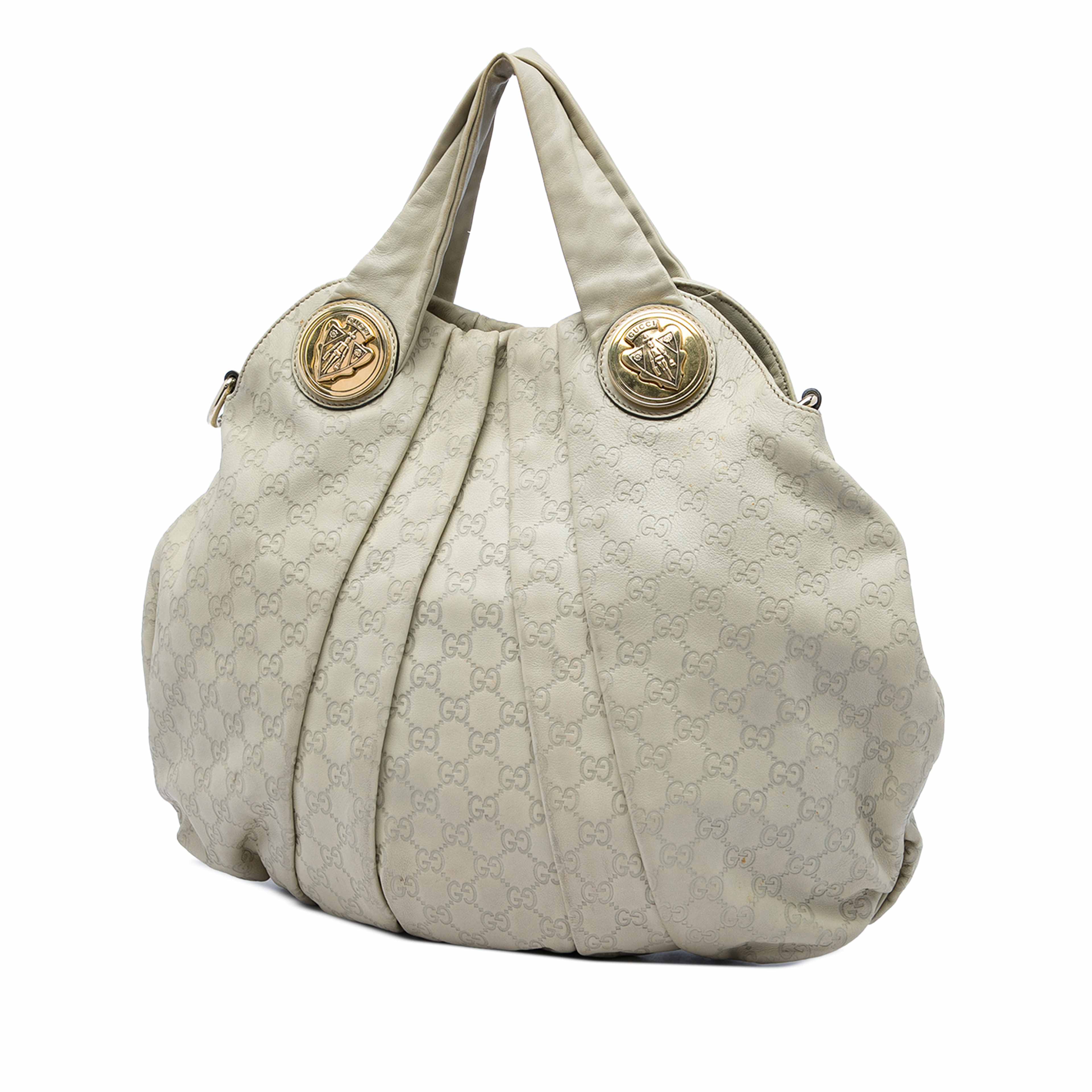 Gucci Large Guccissima Hysteria Satchel, från Luxclusif, i färgen brun. Klicka för att öppna bilden i stort format