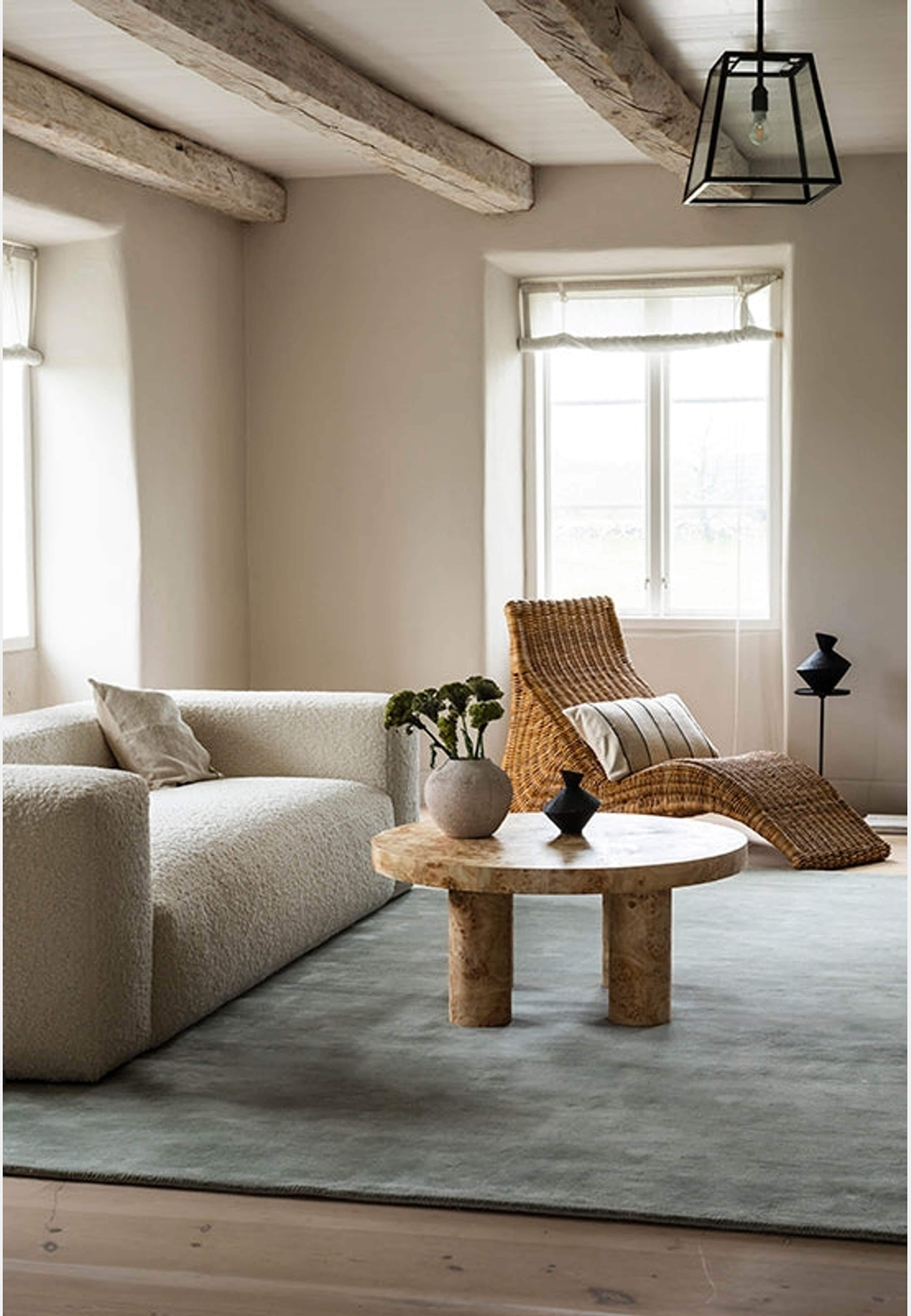 Solid Wool Sage, från Layered, i färgen sage. Klicka för att öppna bilden i stort format