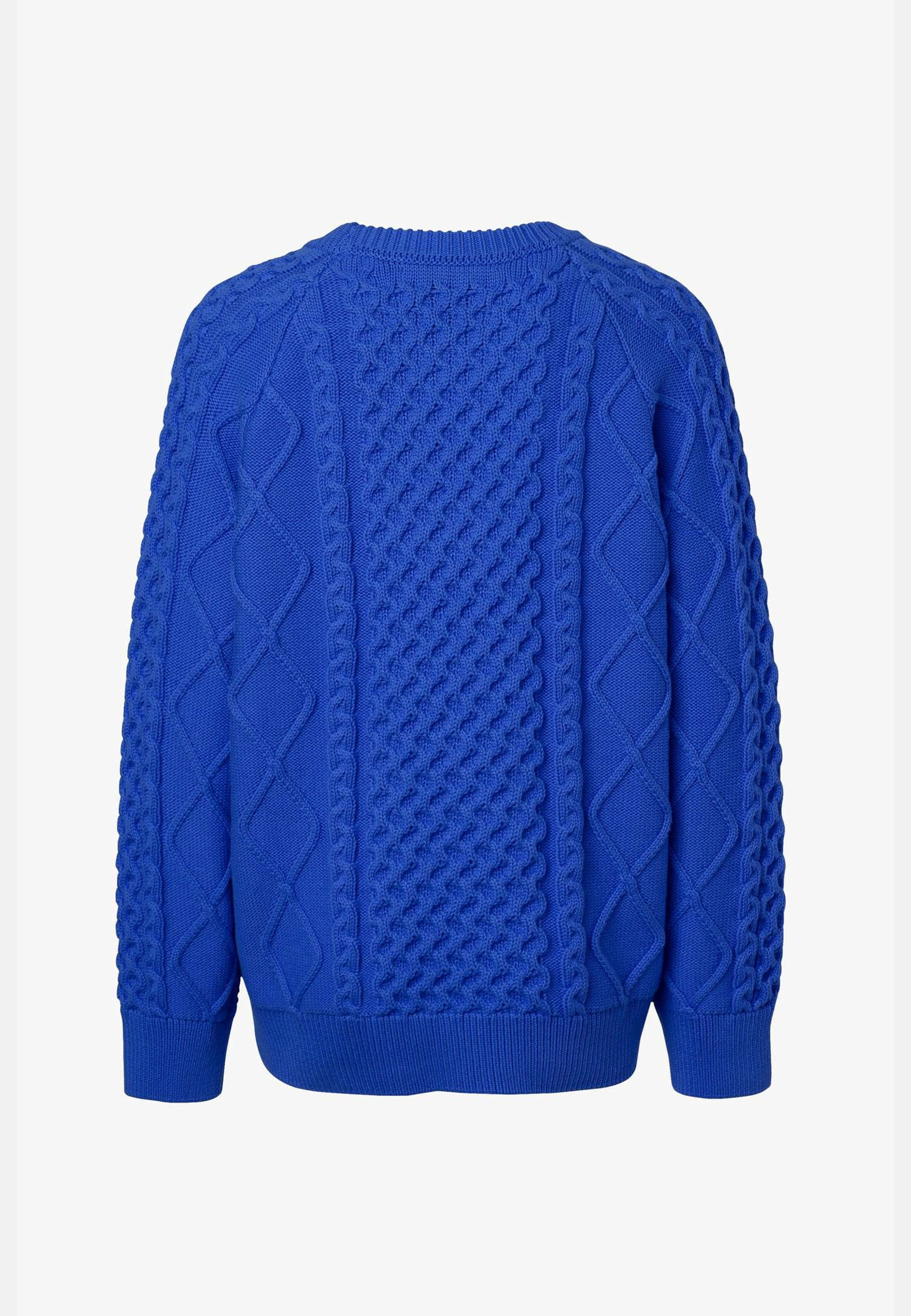 Fender Stickad Tröja Ultramarin, från emmamalena, i färgen blå. Klicka för att öppna bilden i stort format