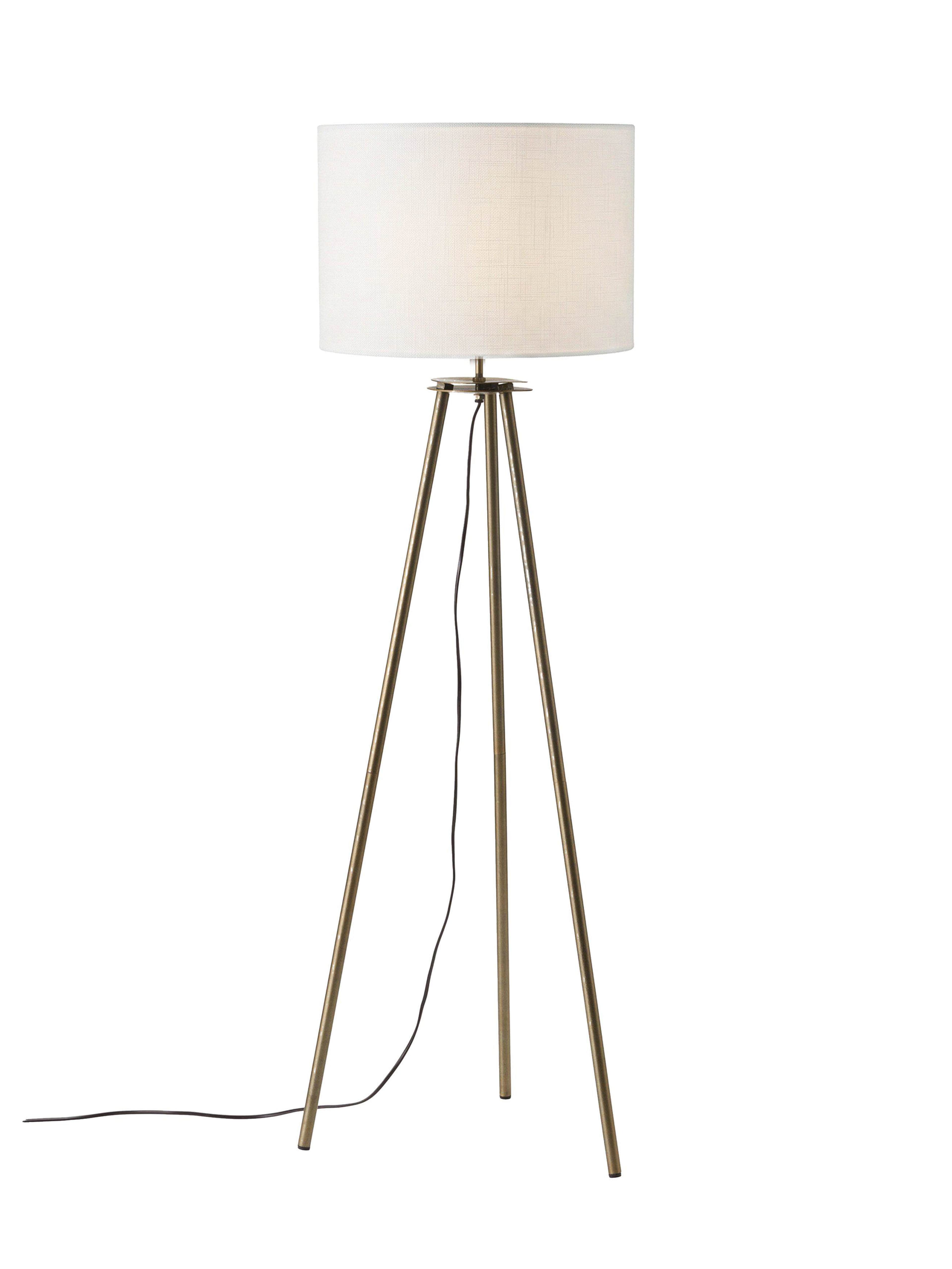 Base Golv Tripod, från PR Home, i färgen antikmässing. Klicka för att öppna bilden i stort format