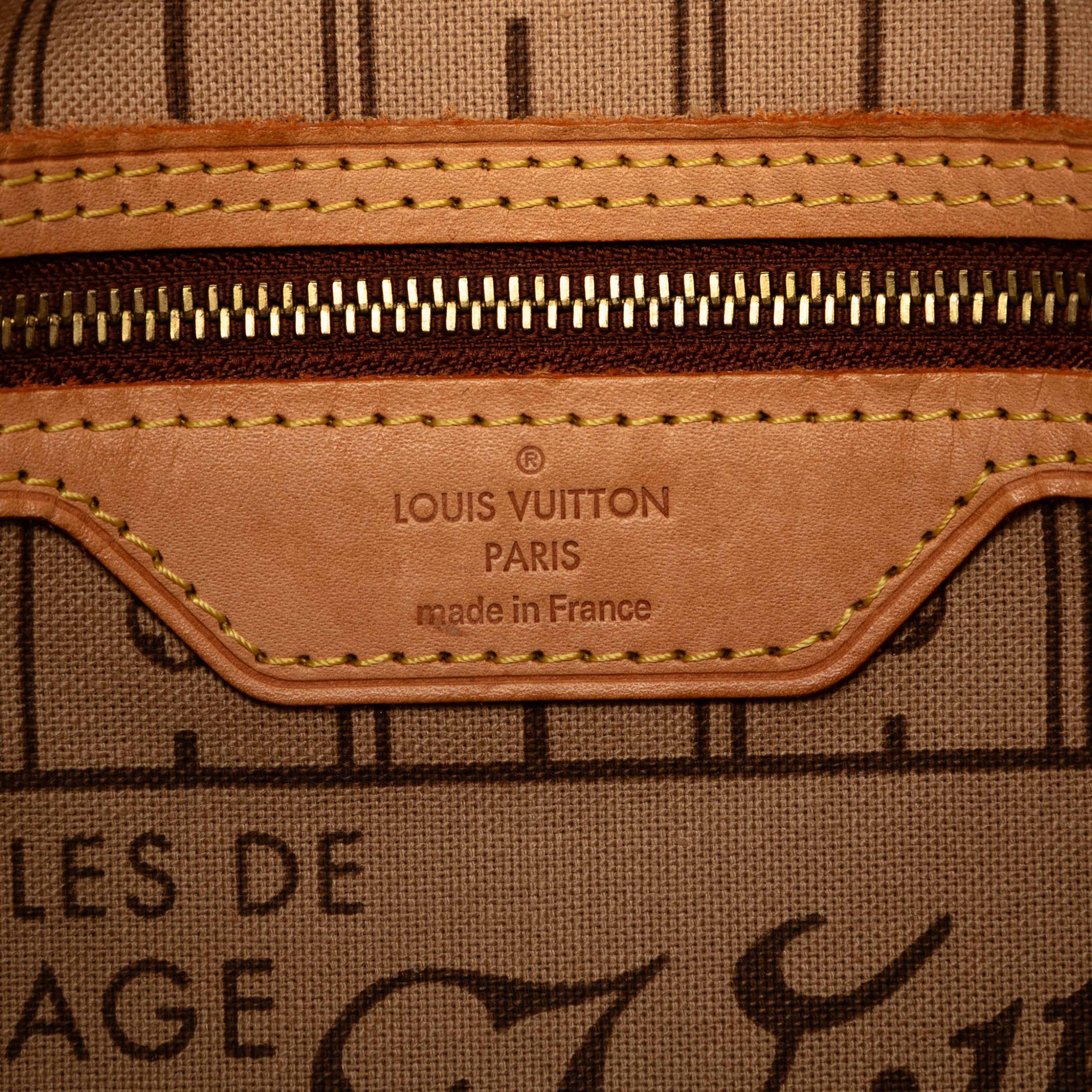 Louis Vuitton Monogram Neverfull Pm, från Luxclusif, i färgen brun. Klicka för att öppna bilden i stort format