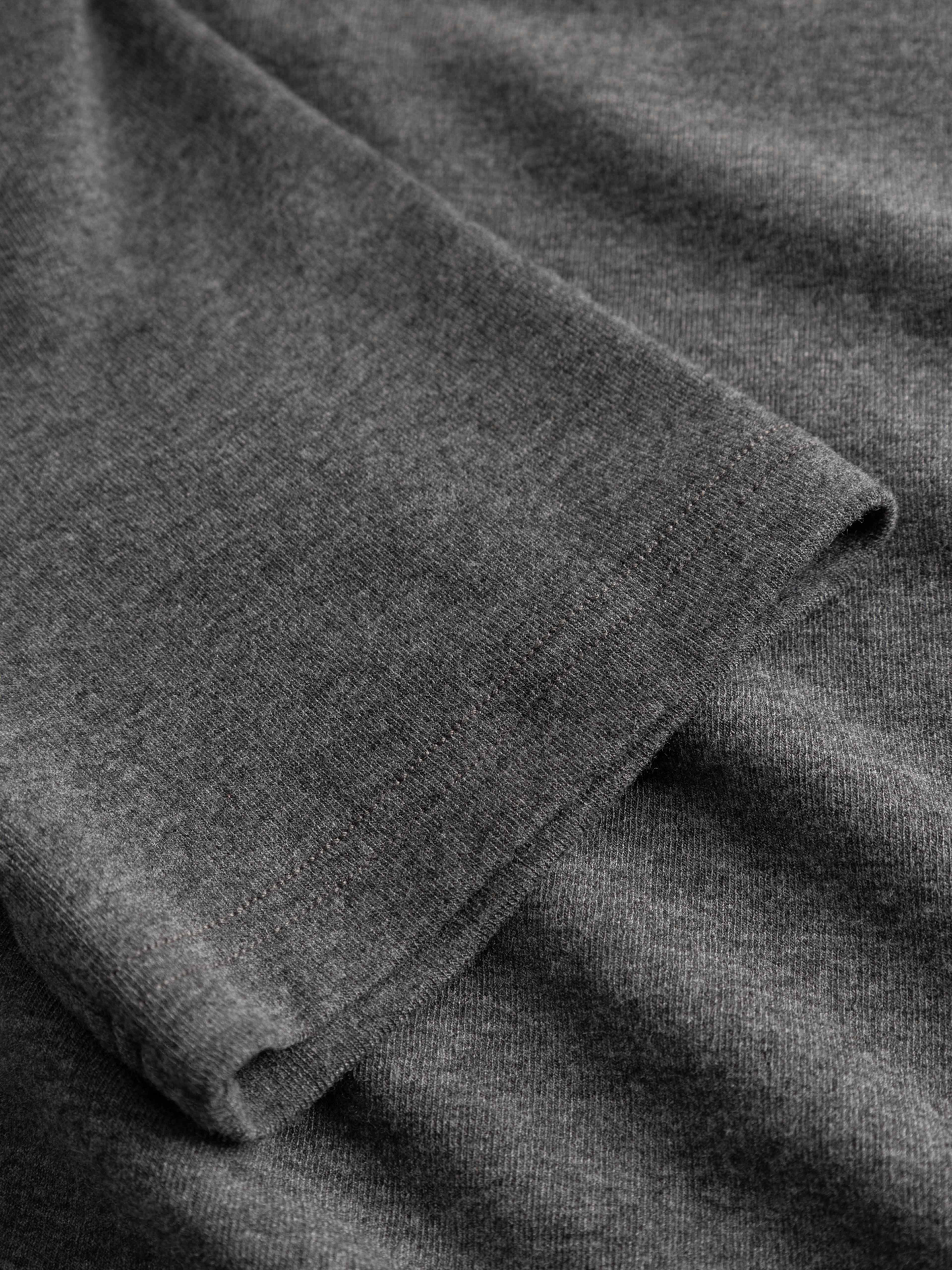 Lidie Ss Top - Dark Grey Melange, från Noella, i färgen dark grey melange. Klicka för att öppna bilden i stort format