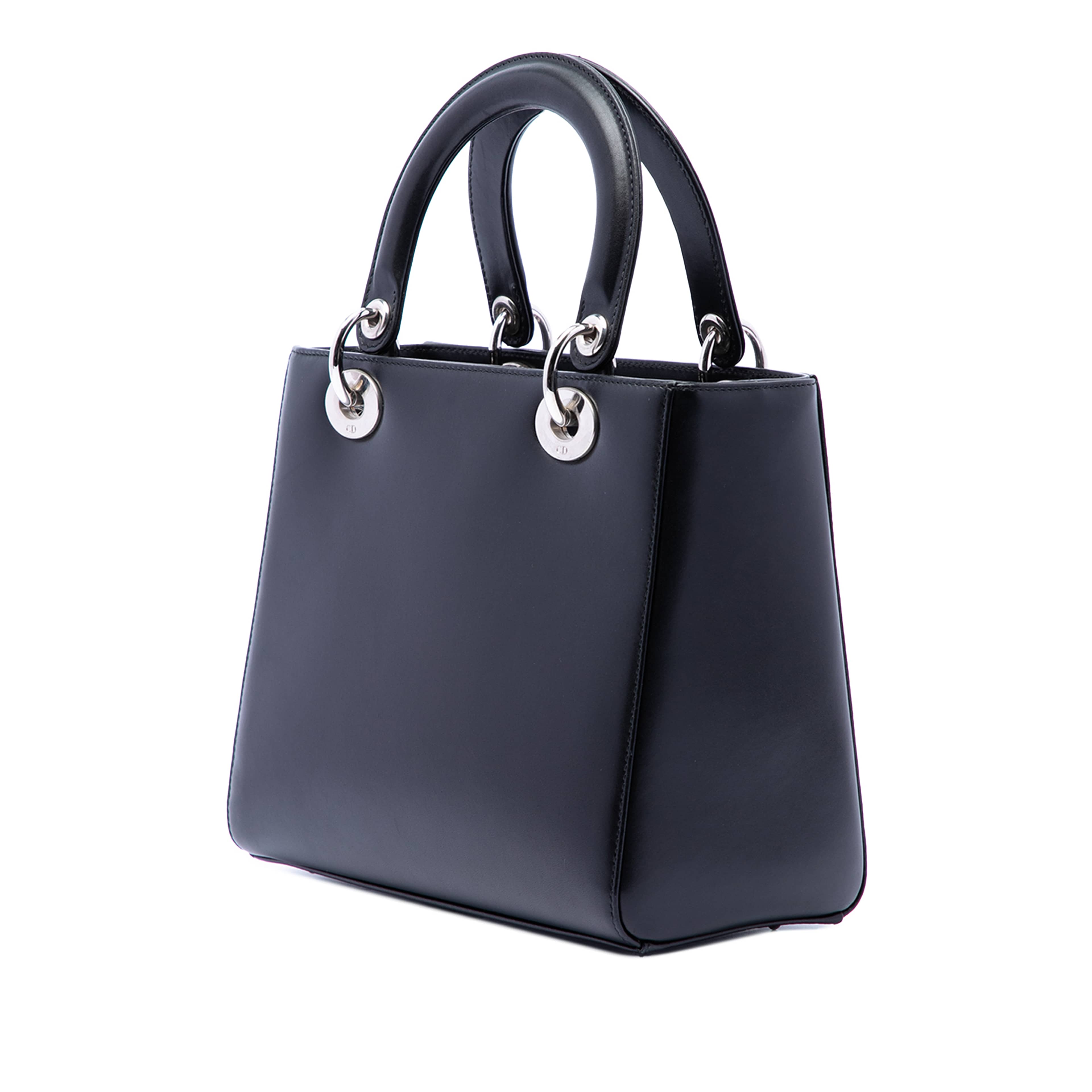 Dior Medium Calfskin Pockets Lady Dior, från Luxclusif, i färgen svart. Klicka för att öppna bilden i stort format