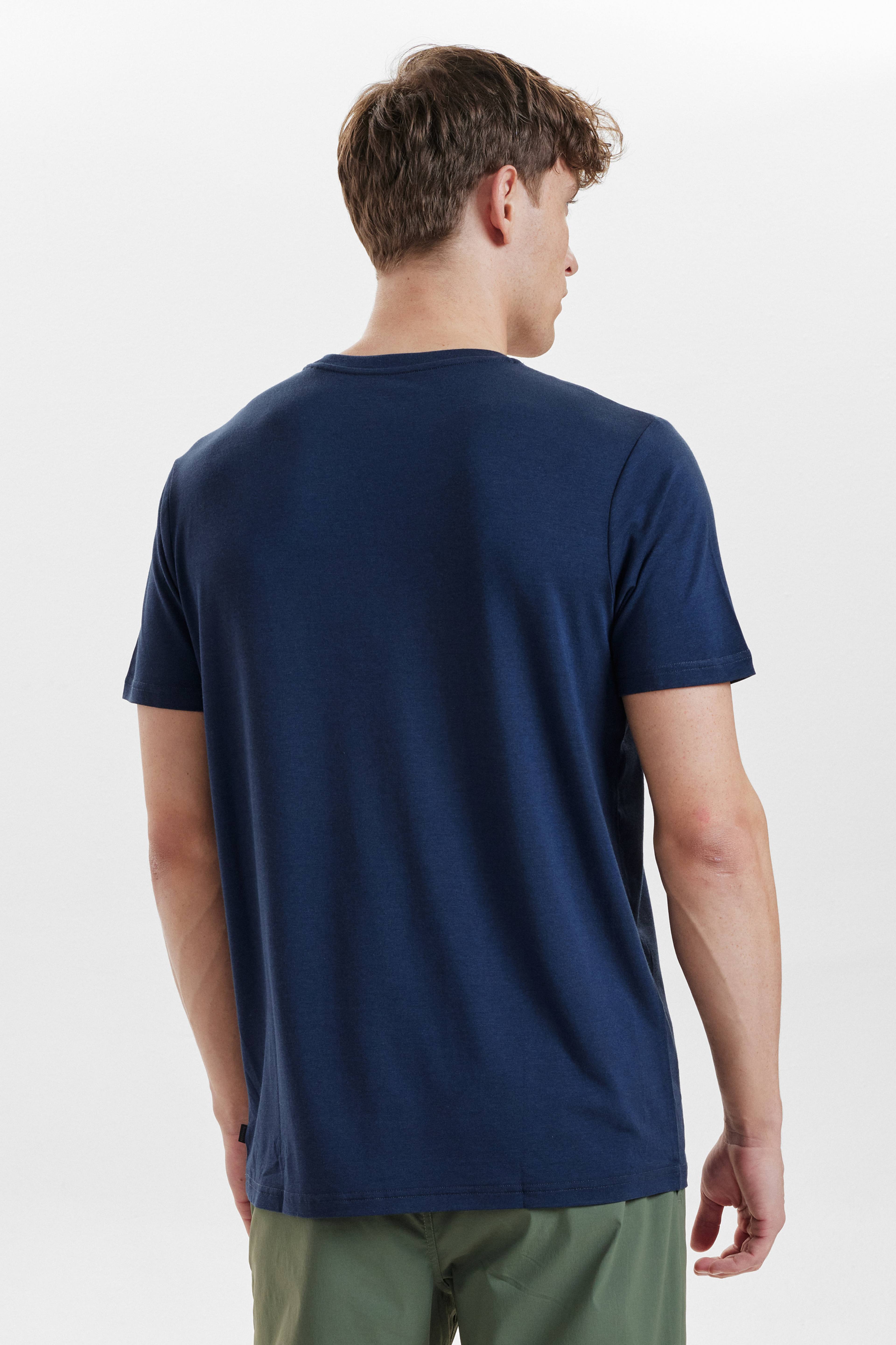 3-pack Bambu, T-shirt O-neck, Navy