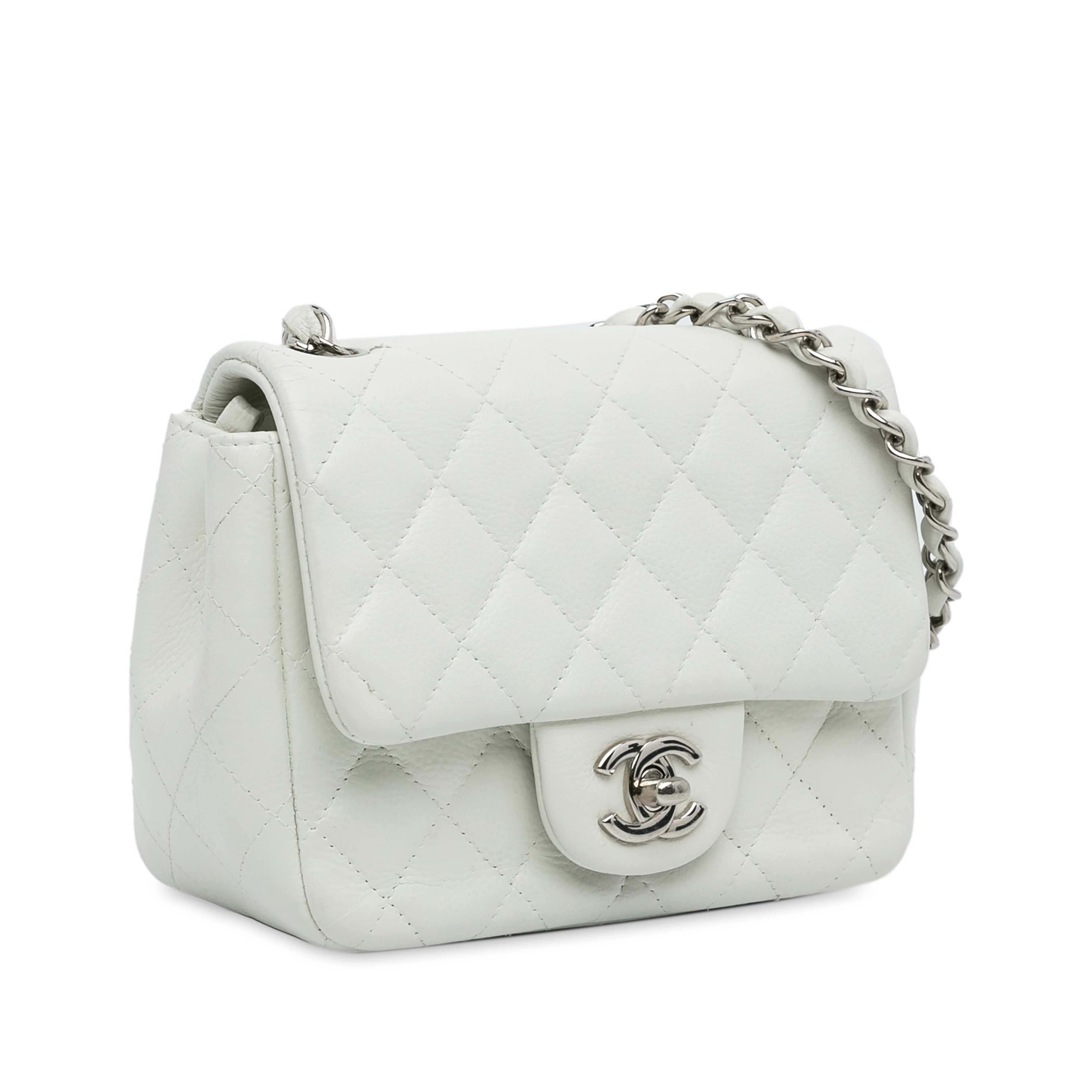Chanel Mini Classic Caviar Square Single Flap