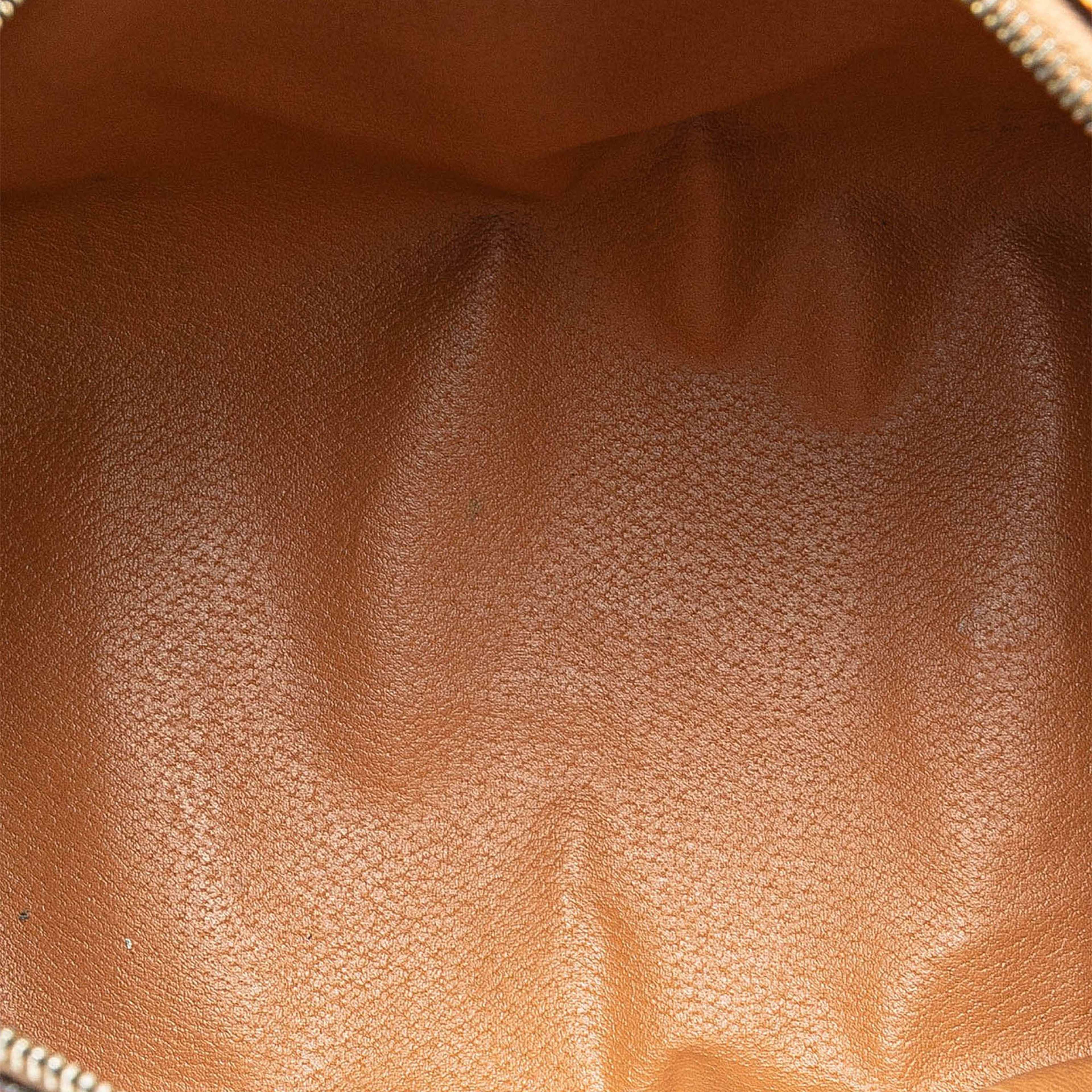 Celine Macadam Coated Canvas Boston Bag