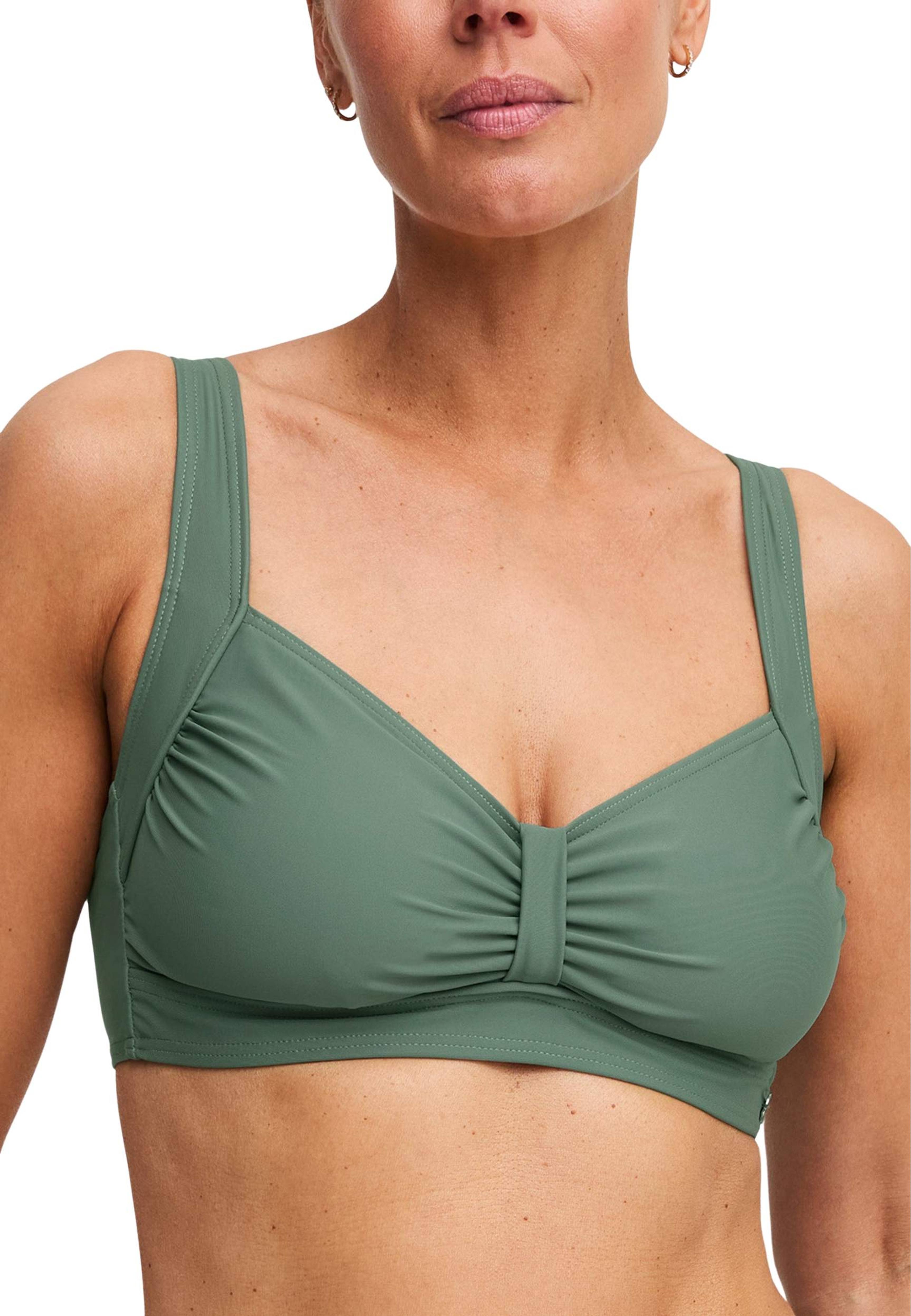 Malta Excellent Bikini Bh, från Swegmark, i färgen olive green. Klicka för att öppna bilden i stort format