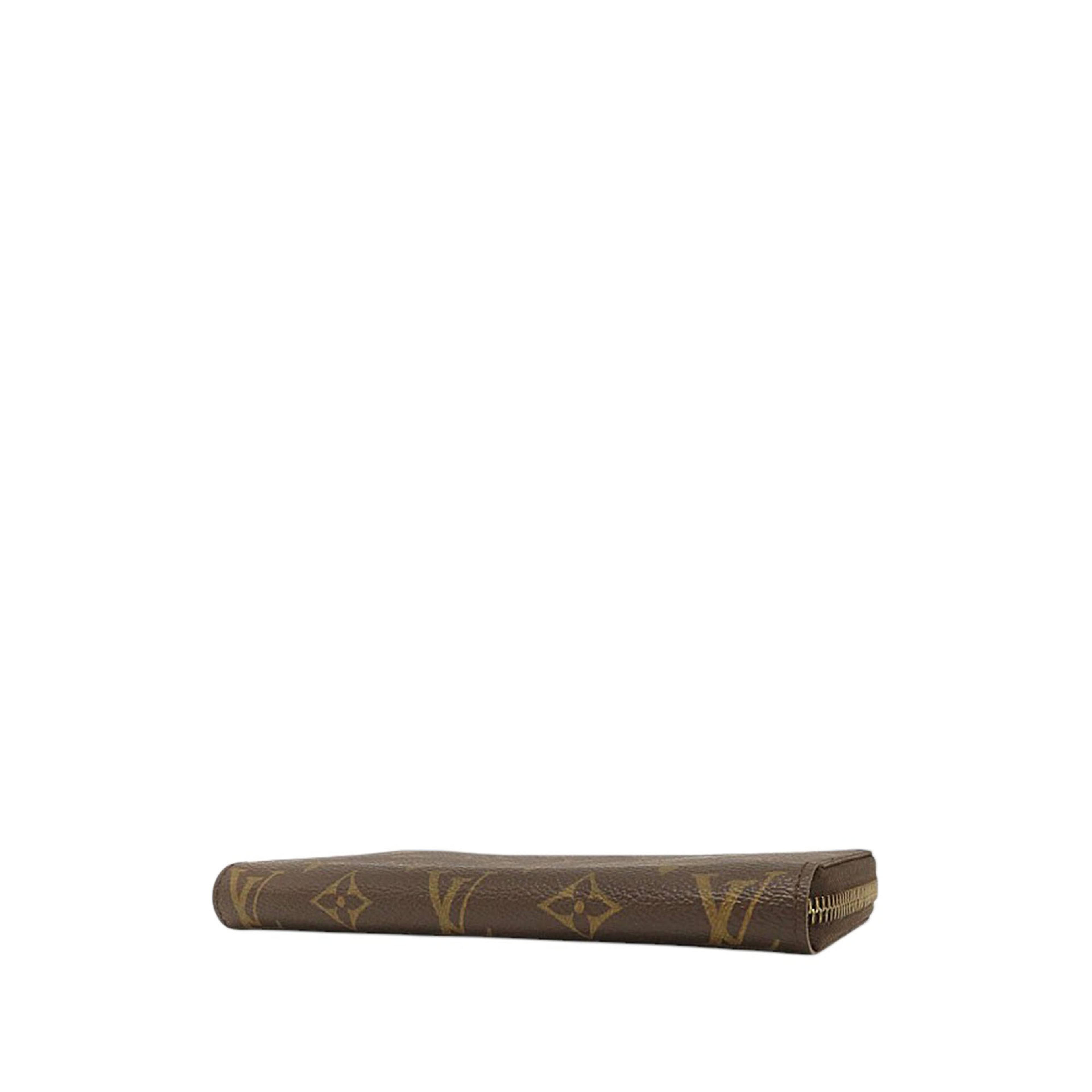 Louis Vuitton Monogram Zippy Long Wallet, från Luxclusif, i färgen brown. Klicka för att öppna bilden i stort format