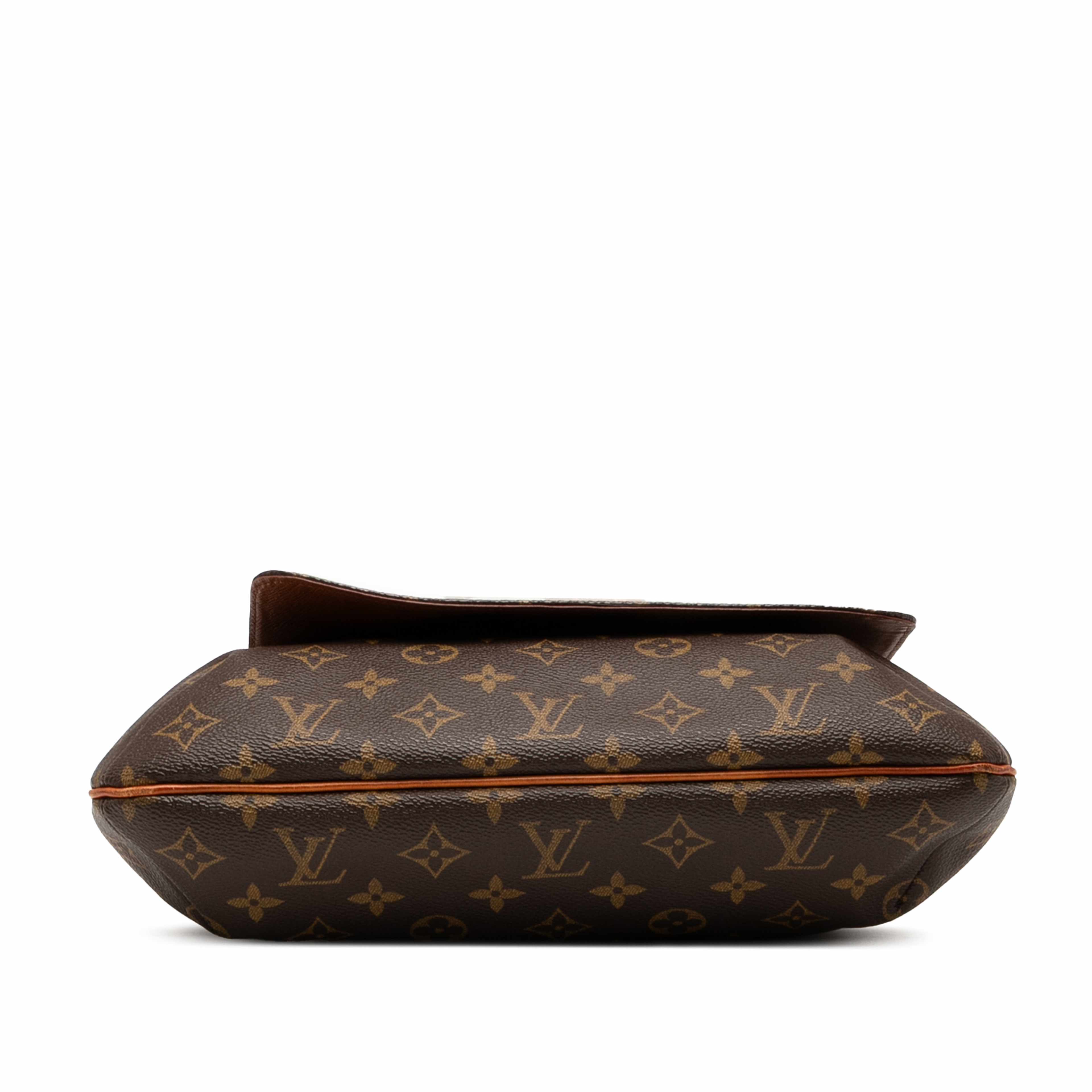 Louis Vuitton Monogram Musette Salsa Gm, från Luxclusif, i färgen brown. Klicka för att öppna bilden i stort format