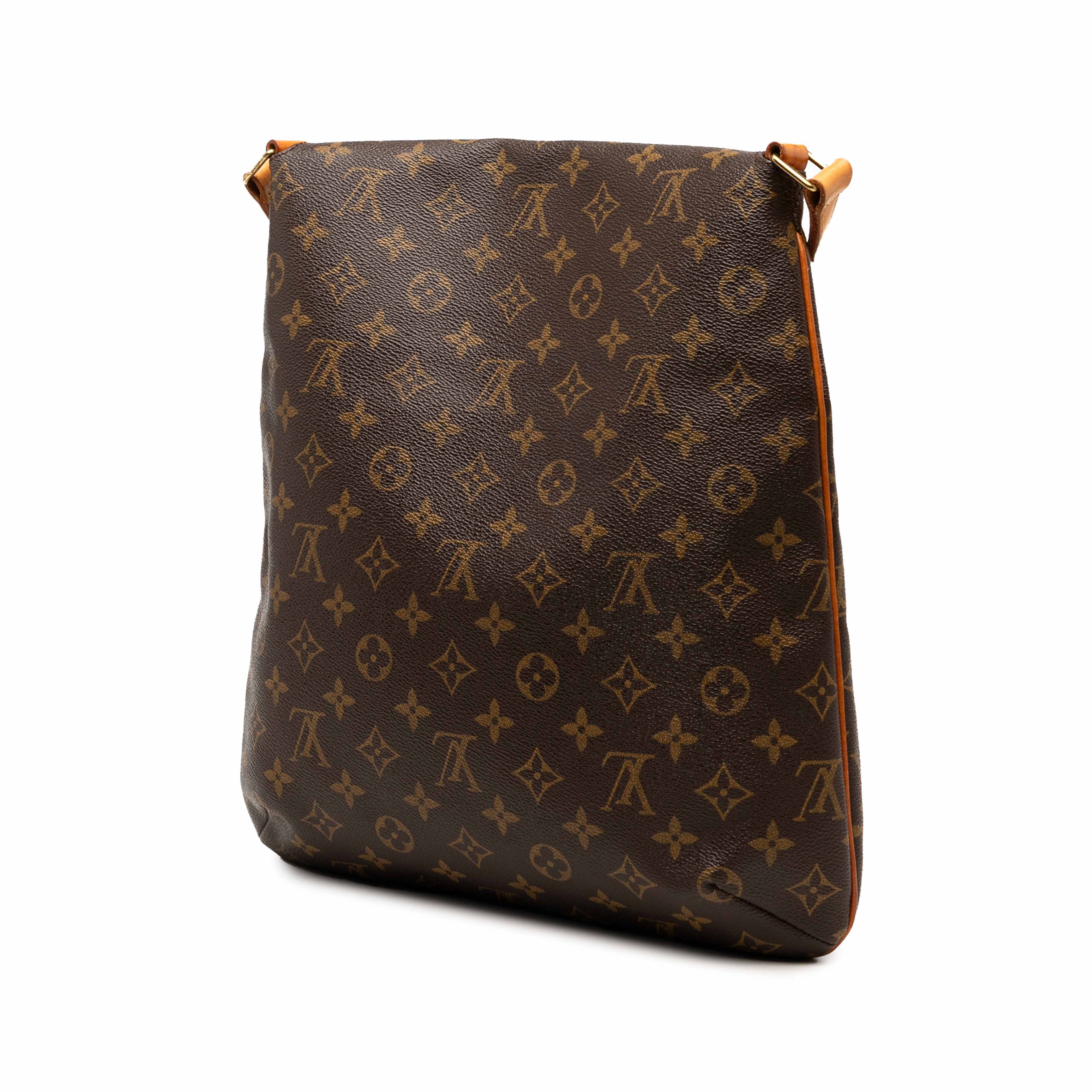 Louis Vuitton Monogram Musette Salsa Gm, från Luxclusif, i färgen brown. Klicka för att öppna bilden i stort format