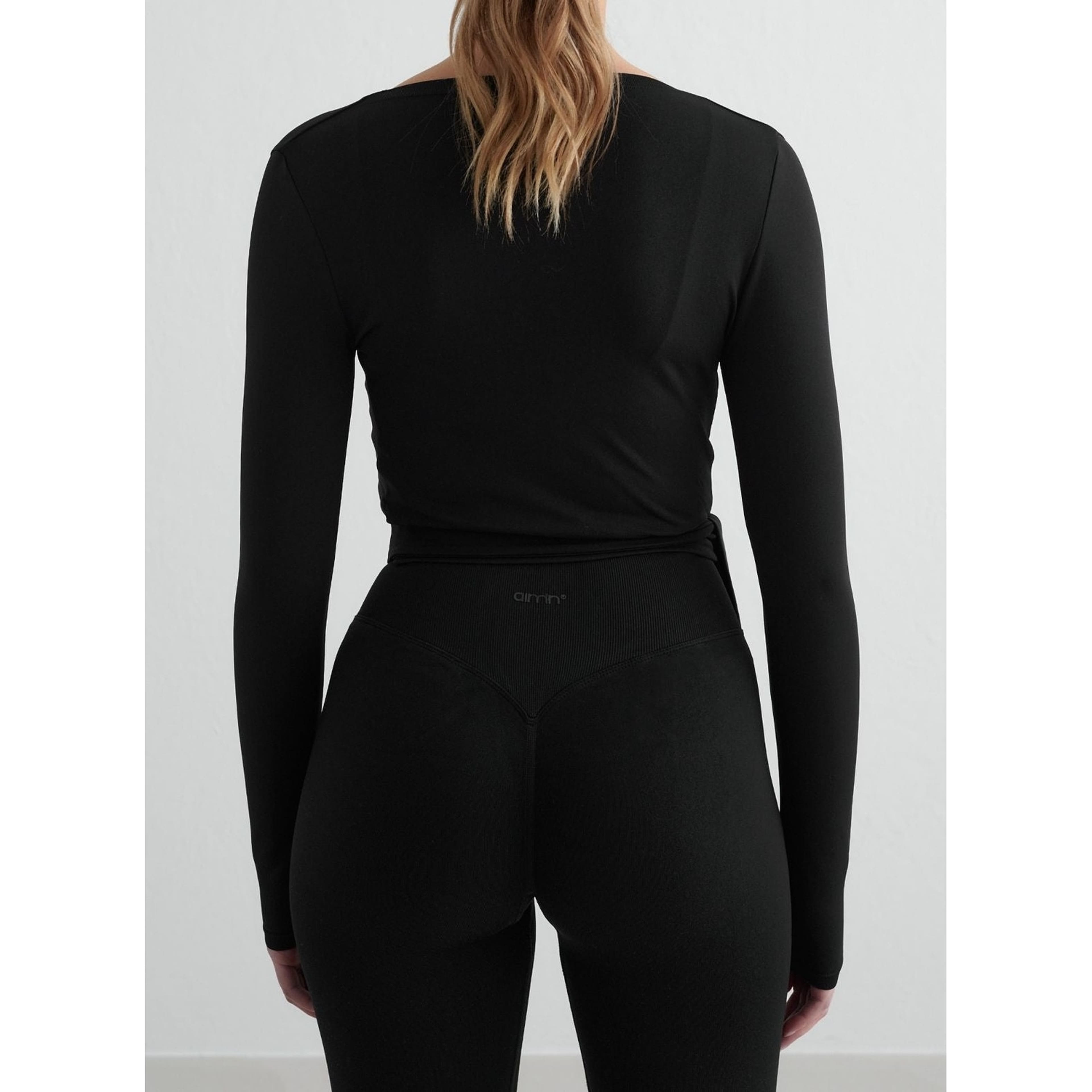 Shape Seamless Wrap Long Sleeve